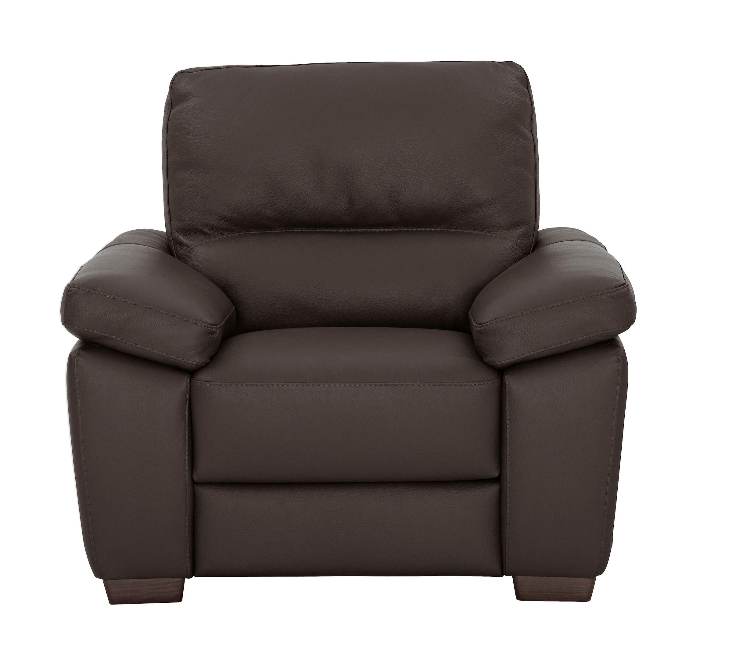 CALIA ITALIA Sessel »Gaia, hochwertiger, edler Ledersessel mit erstklassigem Sitzkomfort« in zwei hochwertigen Lederqualitäten