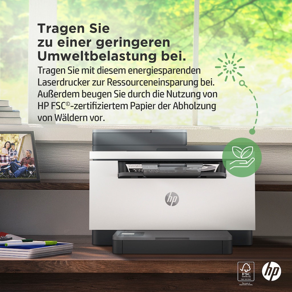 HP Multifunktionsdrucker »LaserJet MFP M234sdn«, 2 Monate gratis Drucken mit HP Instant Ink inklusive