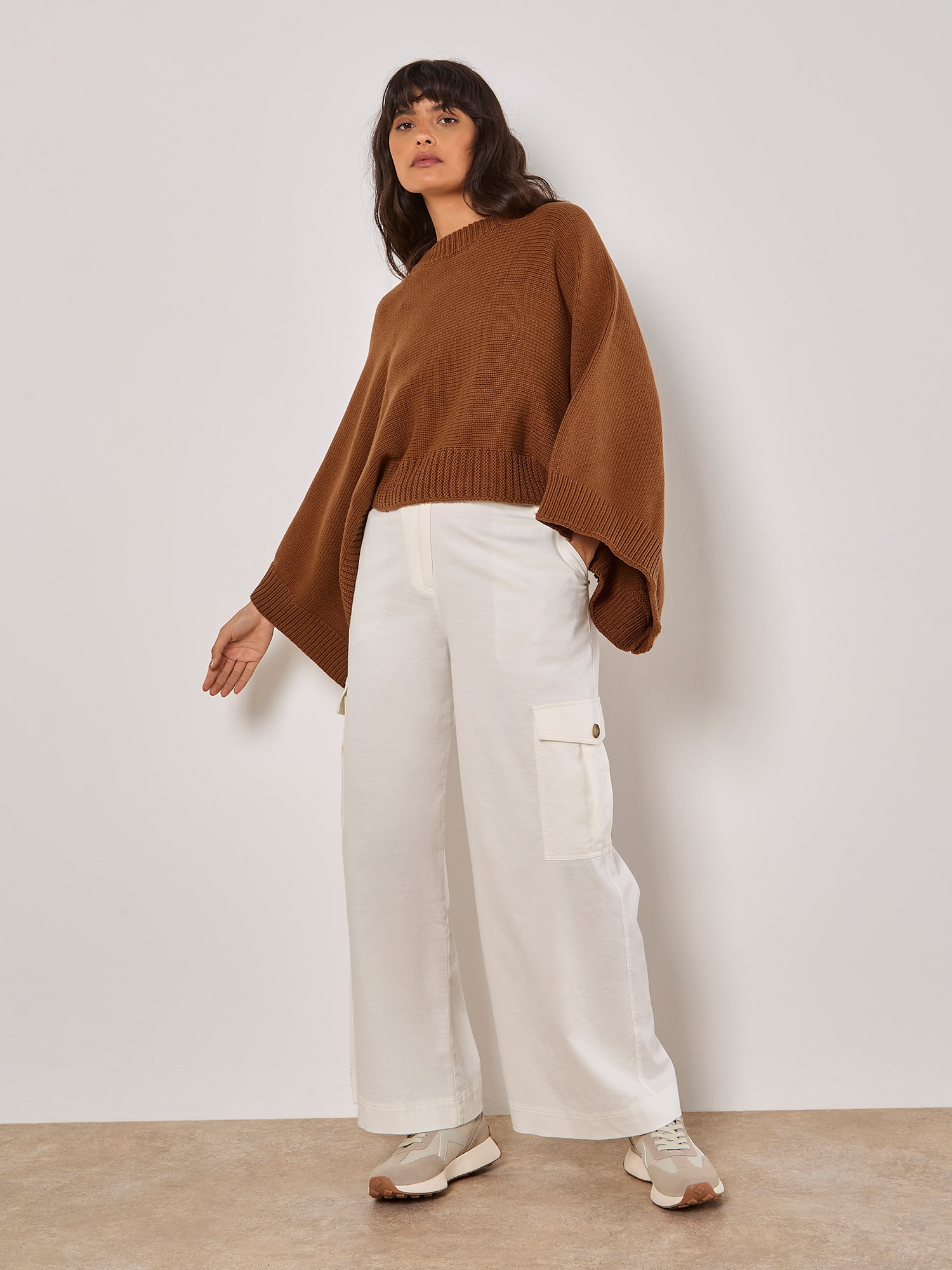 Apricot Strickpullover »Pullover« mit Stehkragen