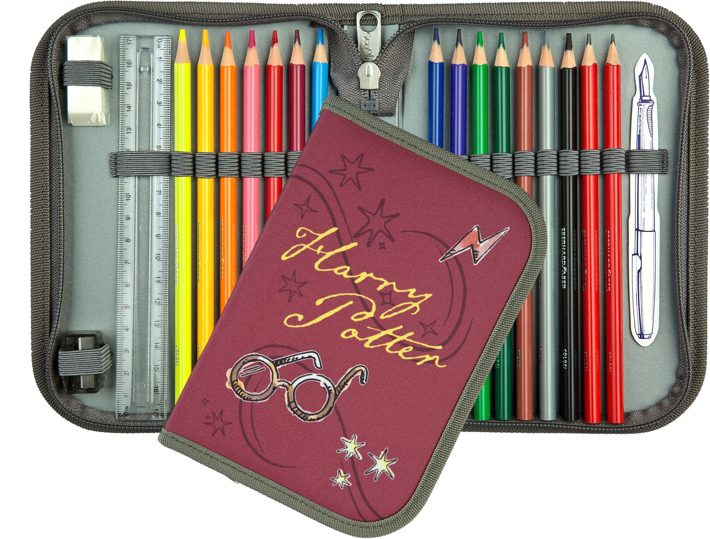 Scooli Schulranzen »EasyFit, Harry Potter II«, Reflektoren