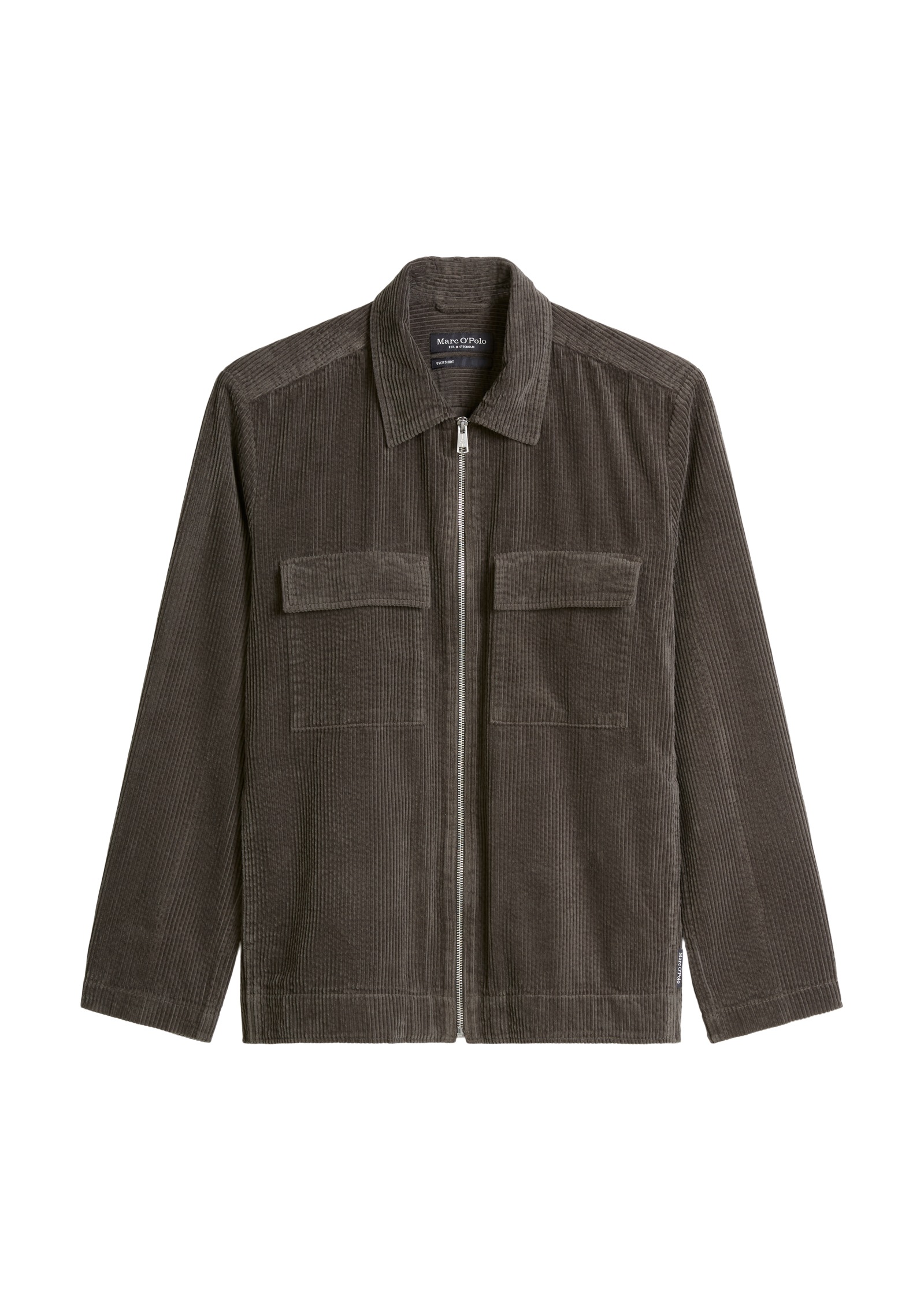 Marc O'Polo Hemdjacke »regular mit Reißverschluss« Overshirt aus Cord