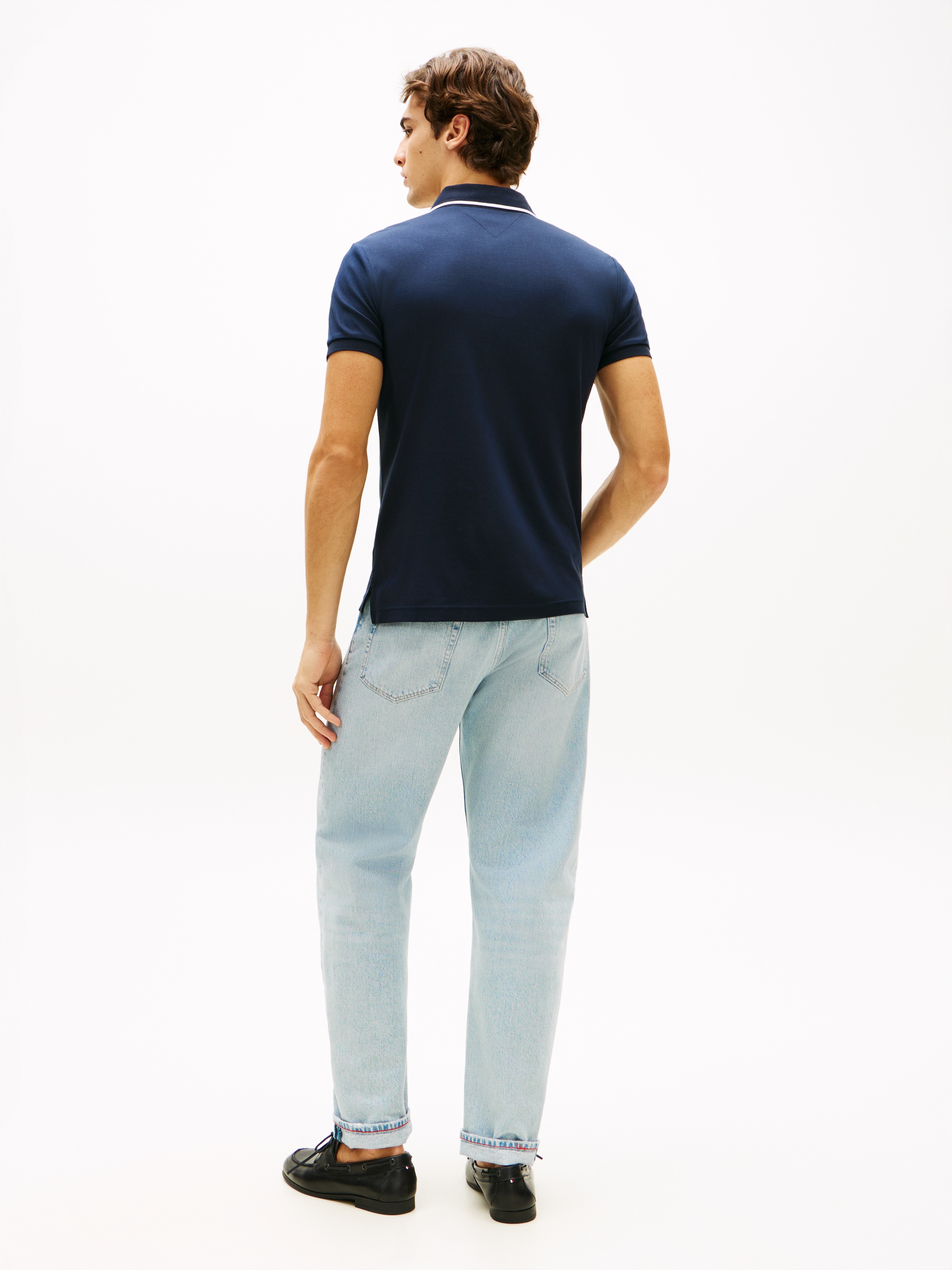 Tommy Hilfiger Poloshirt »LIQUID COTTON TIPPED« Slim fit mit Polokragen