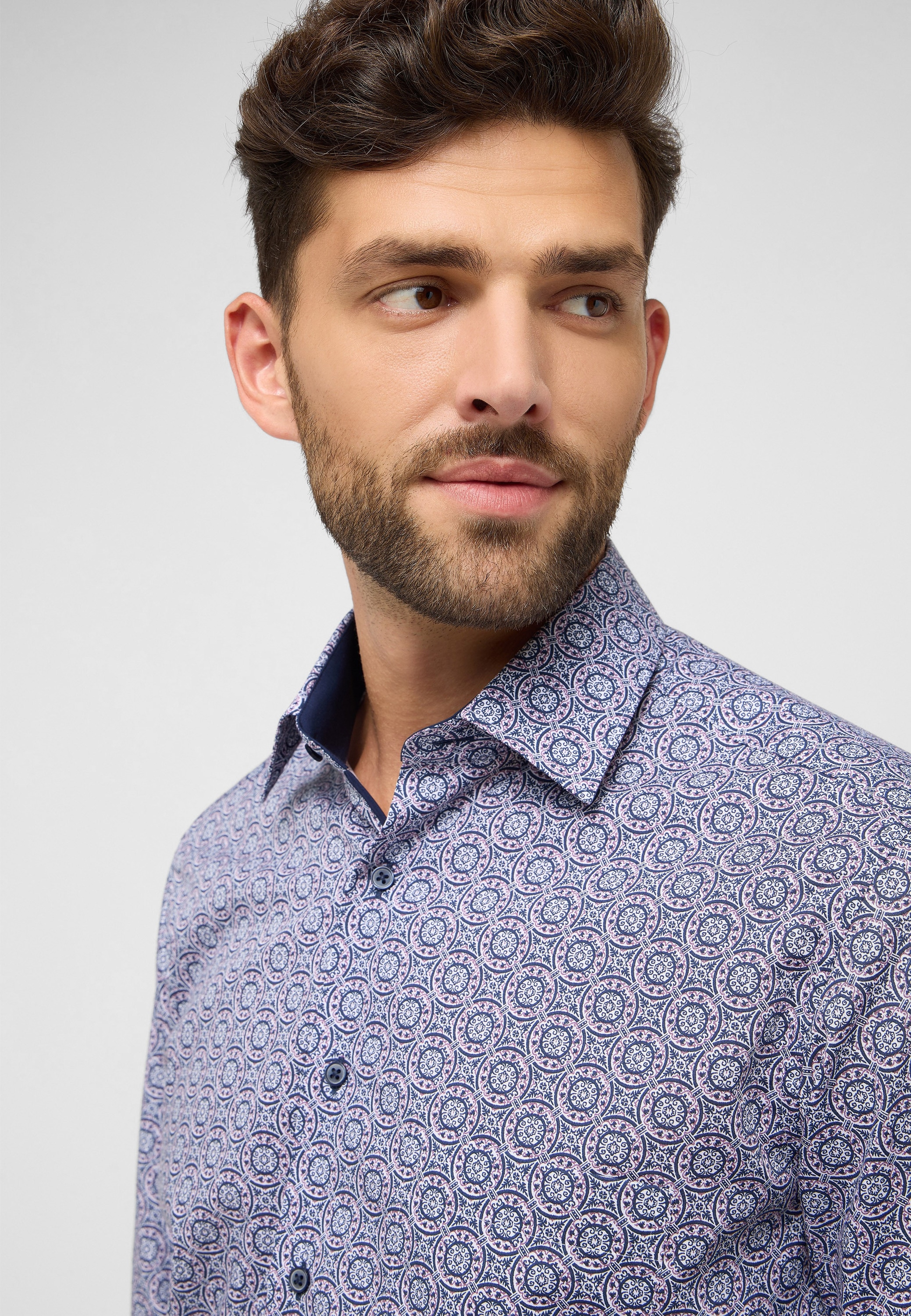 Eterna Langarmhemd »MODERN FIT«, NON IRON (bügelfrei)