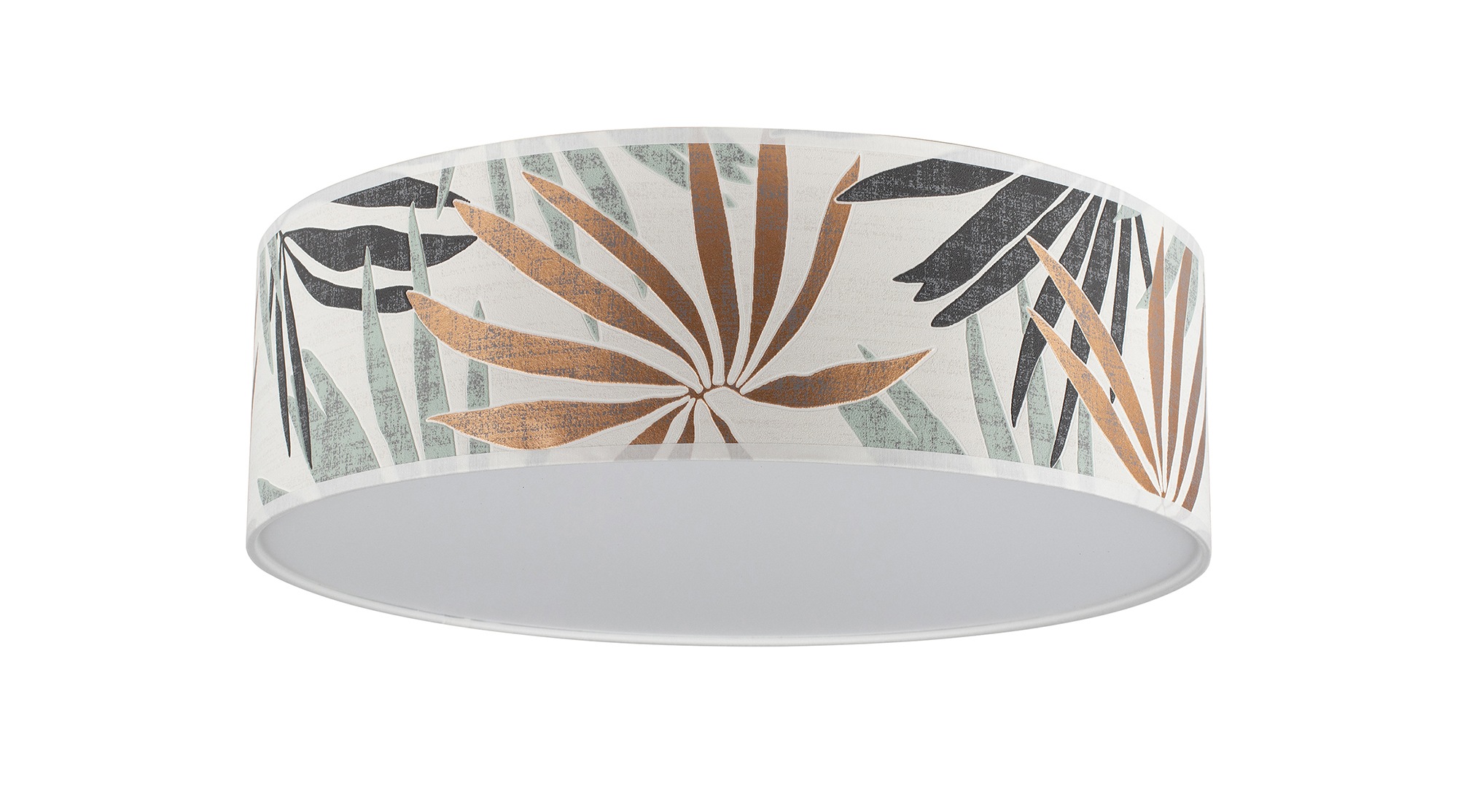 BRITOP LIGHTING Deckenleuchte »HOJA«, E27, Lampenschirm befestigt an Magneten - einfache Montage und Reinigung, aus laminierter Tapete mit Acrylblende, Passende LM E27 / exklusive, Made in Europe