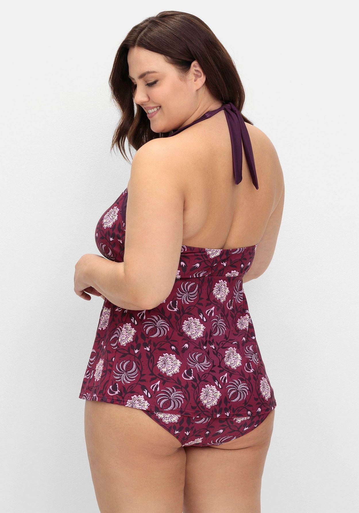 Sheego Tankini-Top »Neckholder-Tankini-Top als Neckholder, in leichter A-Linie«