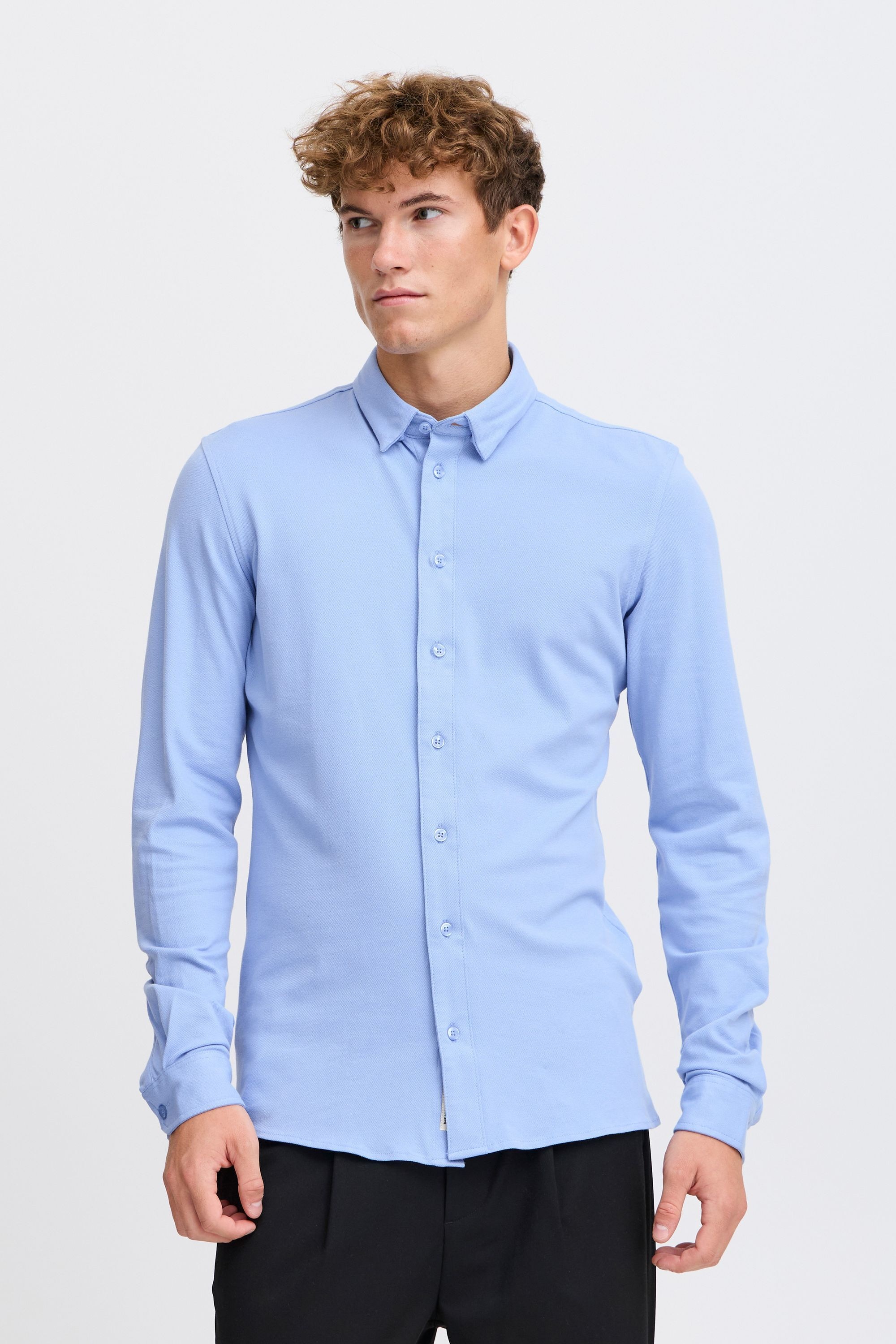 Casual Friday Businesshemd »Businesshemd CFARTHUR LS BU jersey piquet shirt«