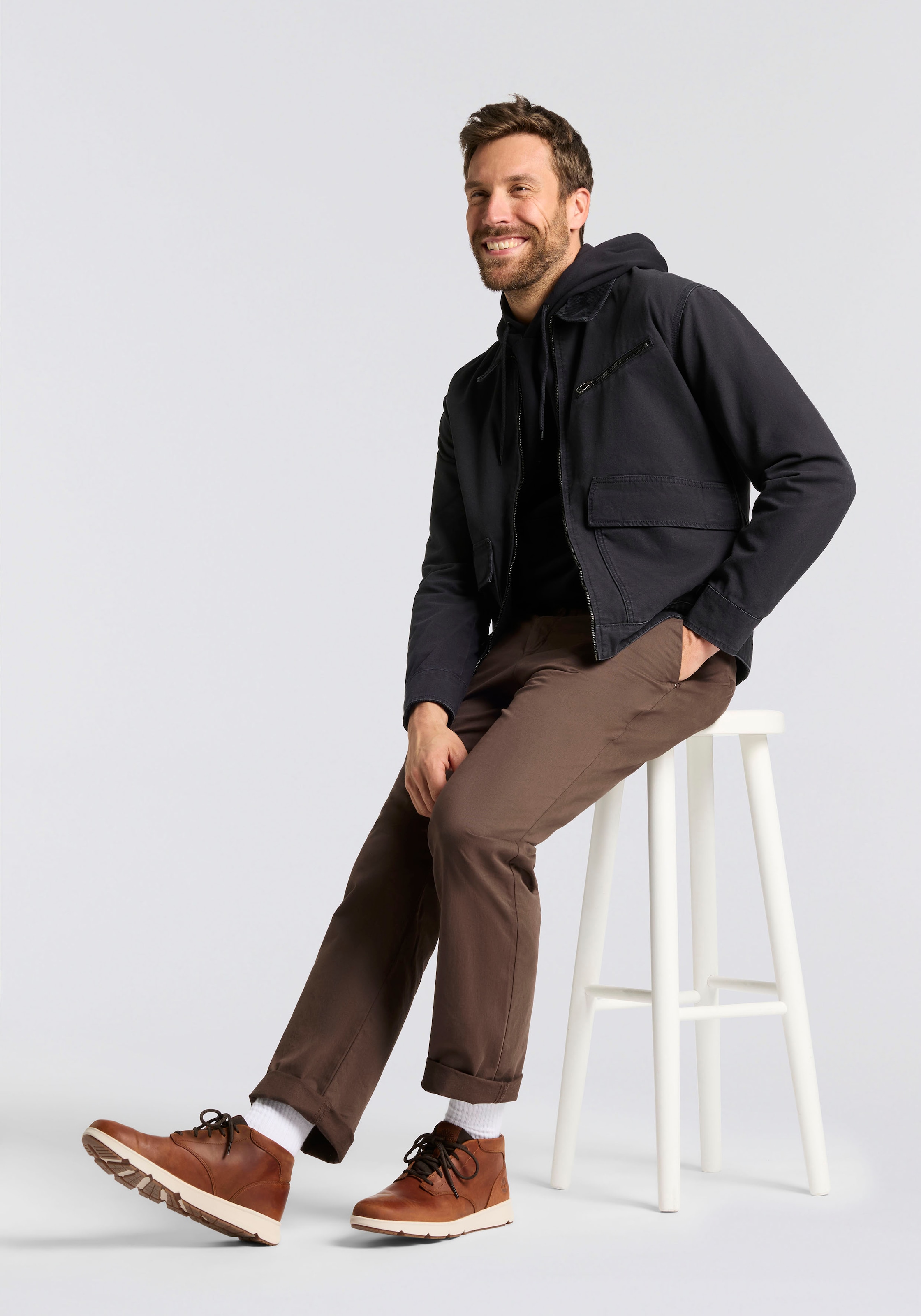 Timberland Schnürboots »PARKER STREETMID LACE UP SNEAKER«  Winterstiefel, Schnürstiefel, Winterschuhe