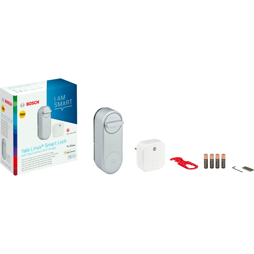 BOSCH Türschlossantrieb »Smart Home Yale Linus® Smart Lock inkl. WiFi Bridge«