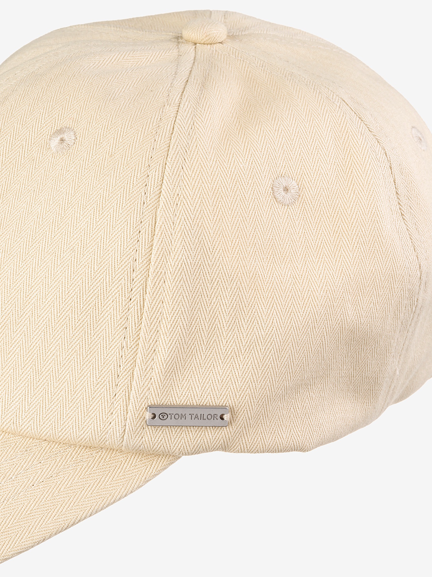 TOM TAILOR Baseball Cap, (1 St.), mit dezenter Fischgrätenstruktur