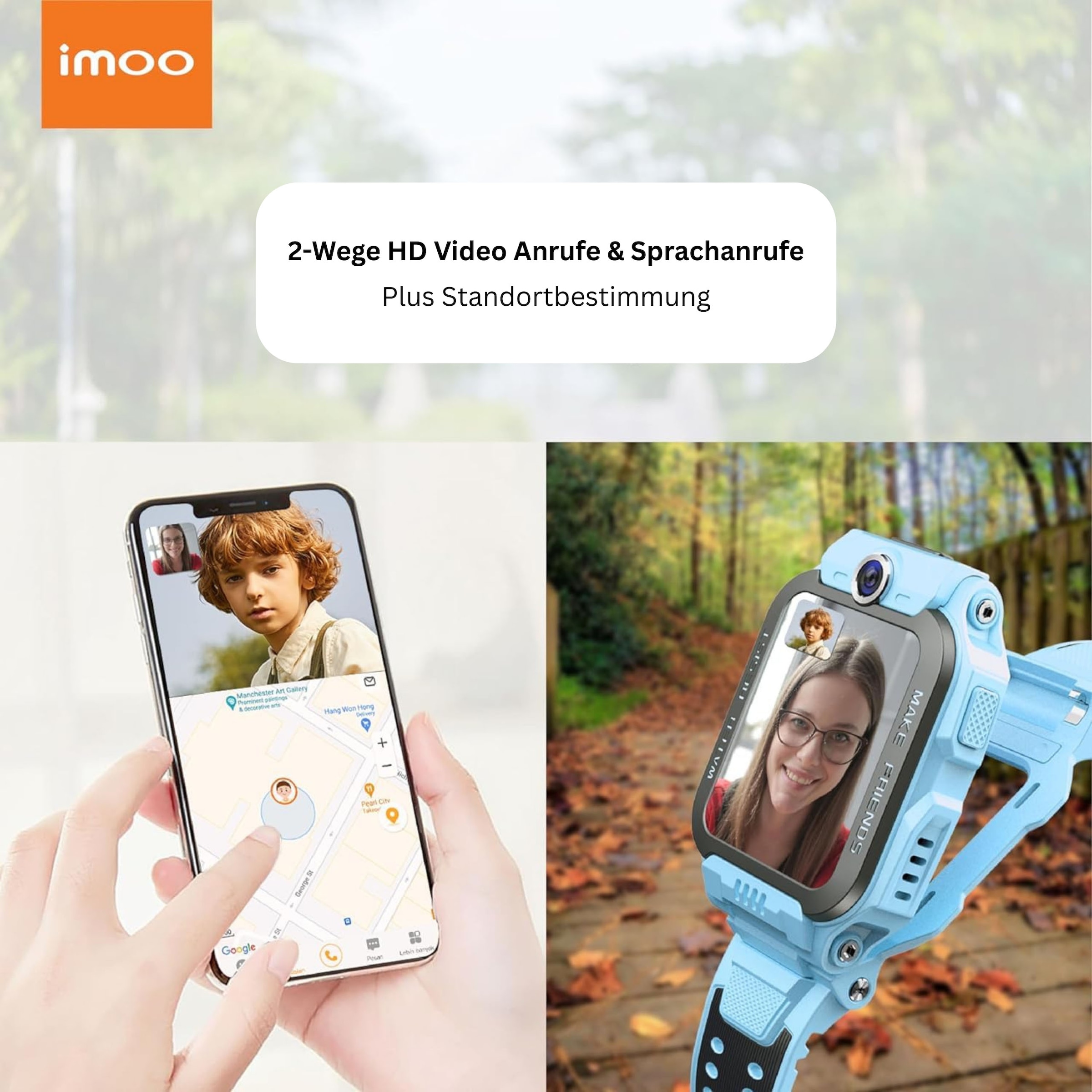 Imoo Smartwatch »Watch Phone Z7 Kinder« (3,3 cm / 1,3 ″) Mocor OS