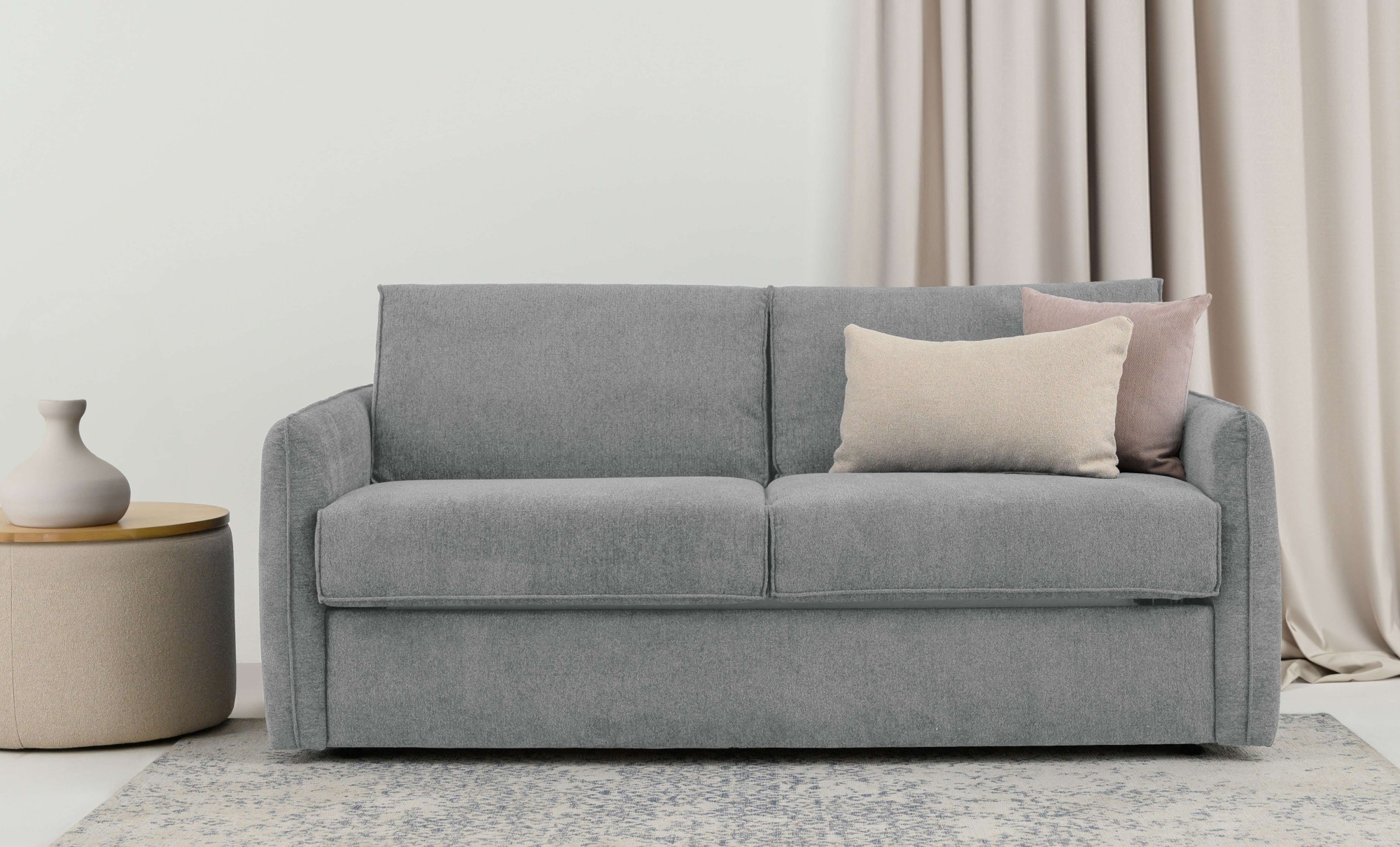 Home affaire Schlafsofa »Bergamons«, 2-Sitzer, mit Dauerschlaffunktion, inkl. Federkernmatratze, Lattenrost