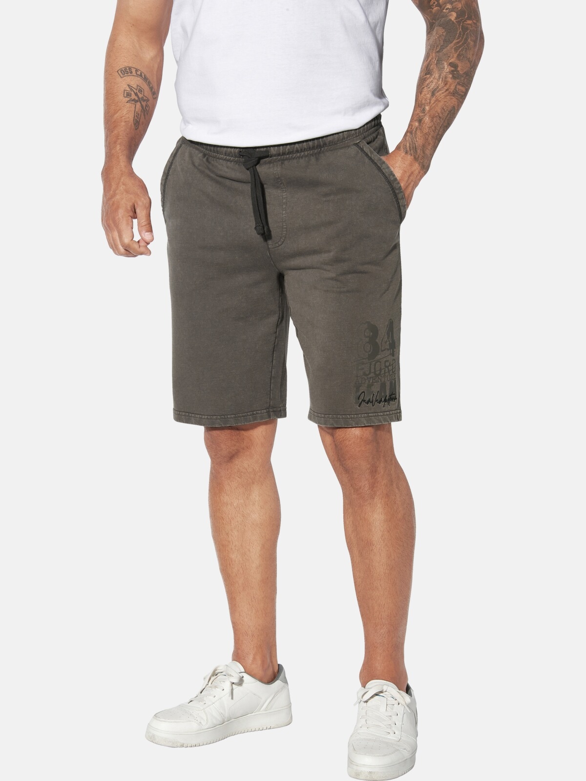 Jan Vanderstorm Sweatbermudas »Sweatbermuda TJAPE«, (1 tlg.)