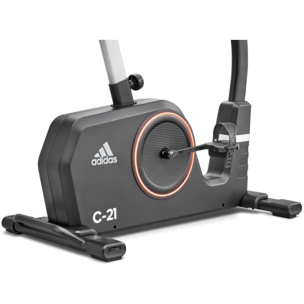 adidas Performance Ergometer »C-21«, mit Tablet-Halterung, LED-Beleuchtung, mit Bluetooth und App-Funktion