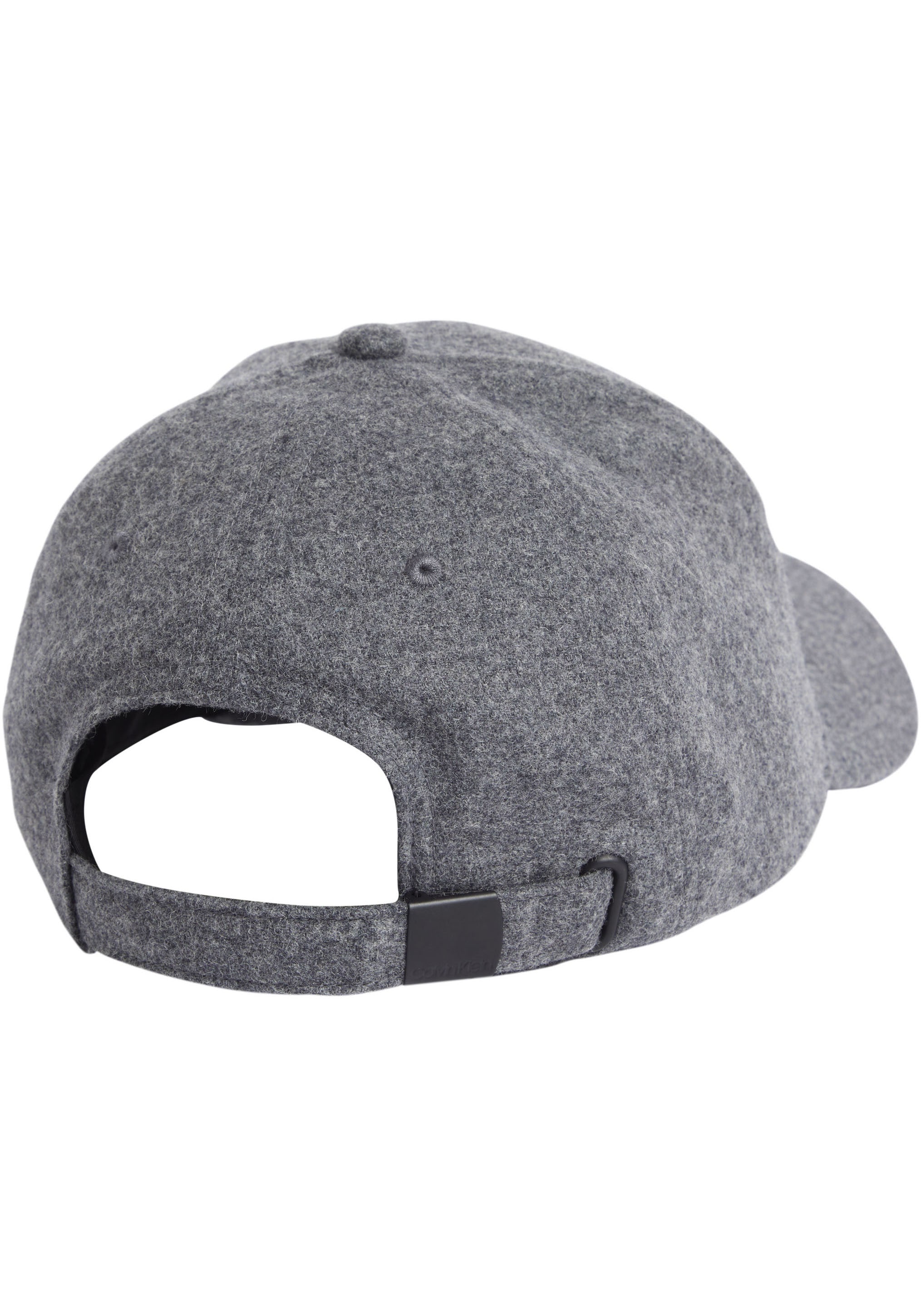 Calvin Klein Baseball Cap »WOOL BB CAP«, mit Logopatch aus Leder