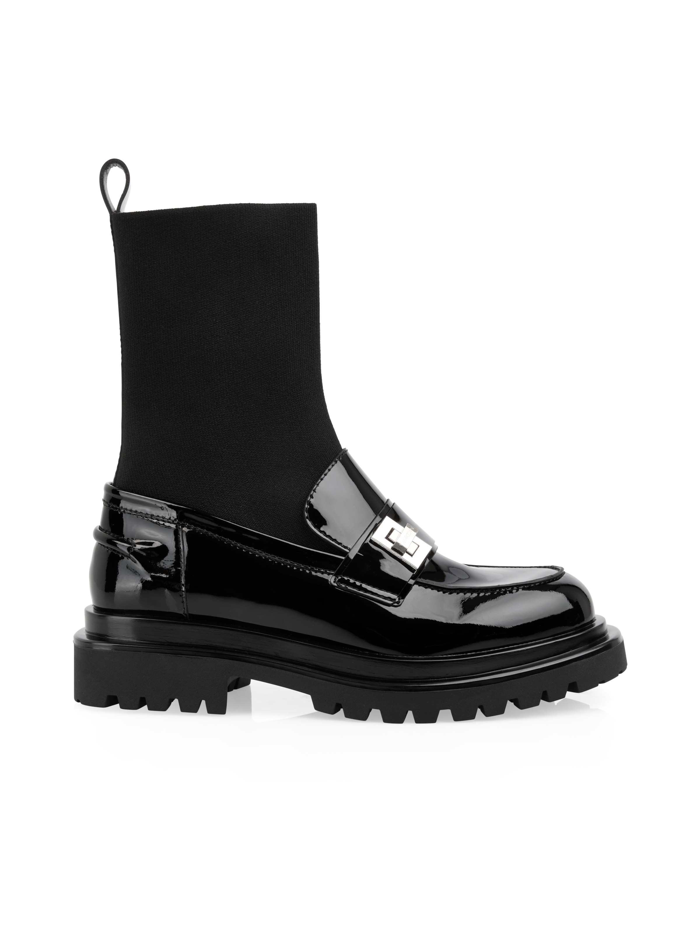 Marc Cain Stiefelette  Blockabsatz, Schlupfboots mit elastischem Stretchschaft