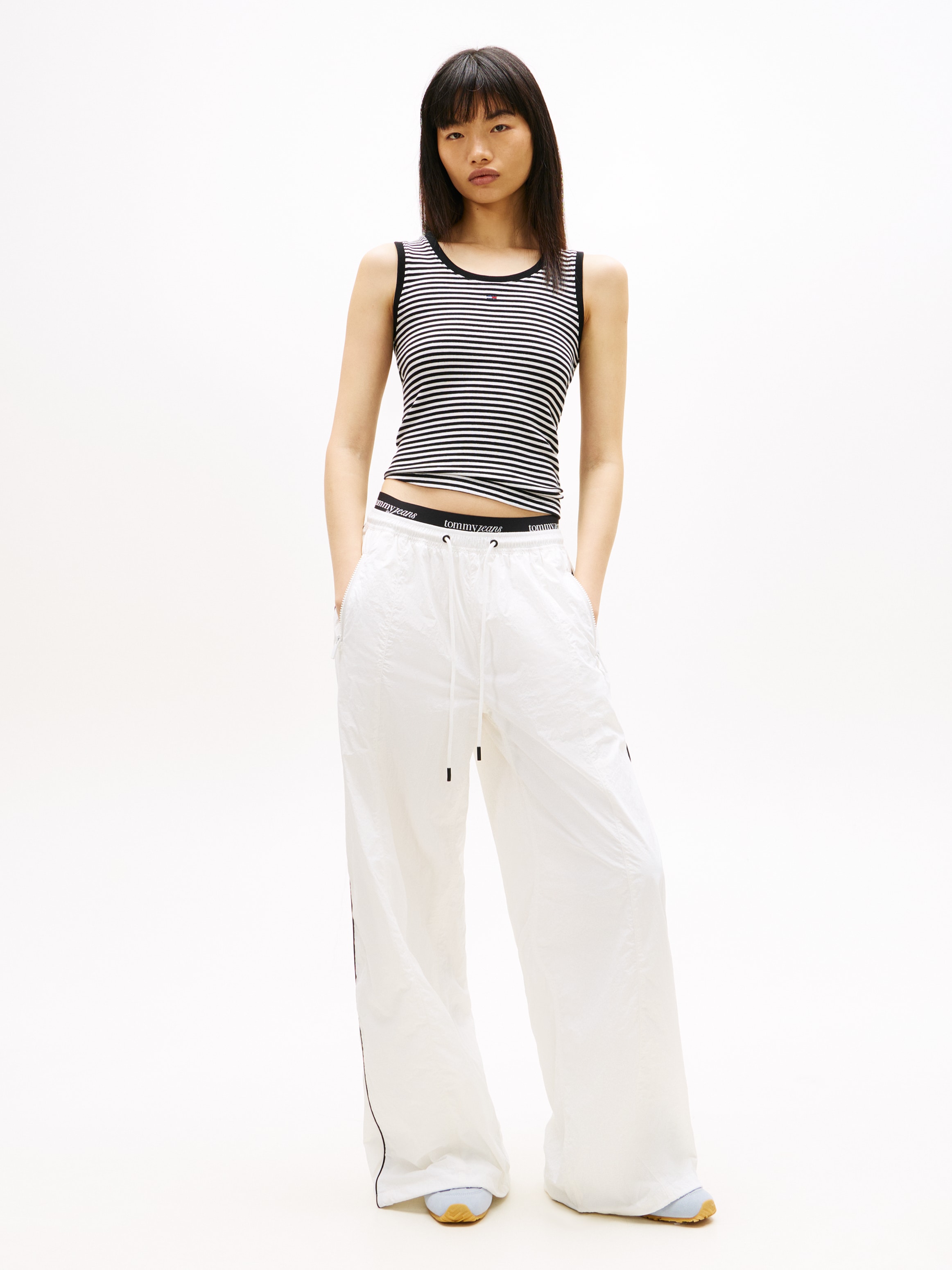 Tommy Jeans Tanktop »TJW ESSENTIAL RIB TANK EXT« mit gerippter Struktur