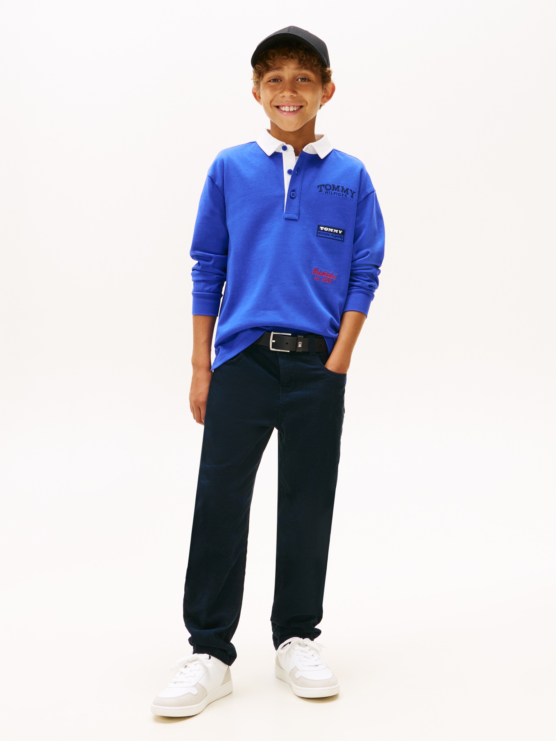 Tommy Hilfiger Langarm-Poloshirt Regular fit, für Kinder bis 16 Jahre