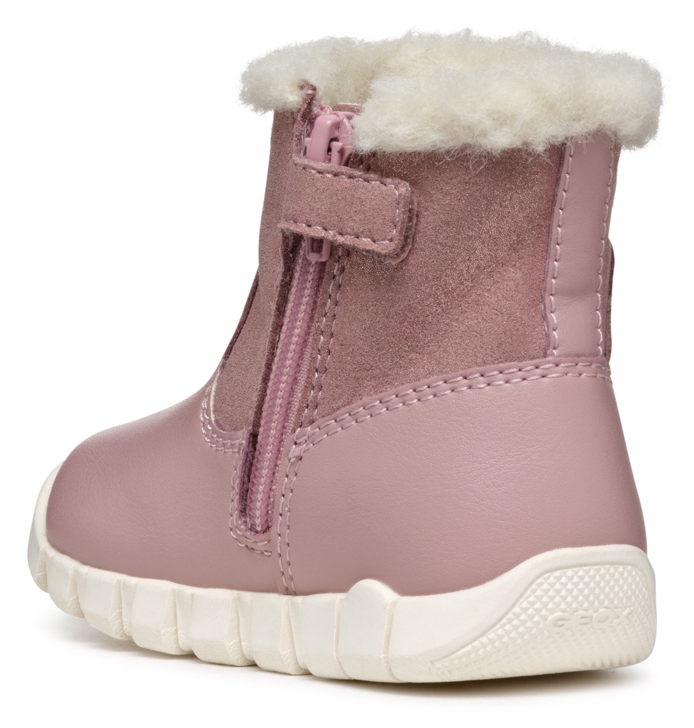 Geox Winterboots »B IUPIDOO GIRL B«, Klettstiefel, Babystiefel Winterstiefel mit Warmfutter