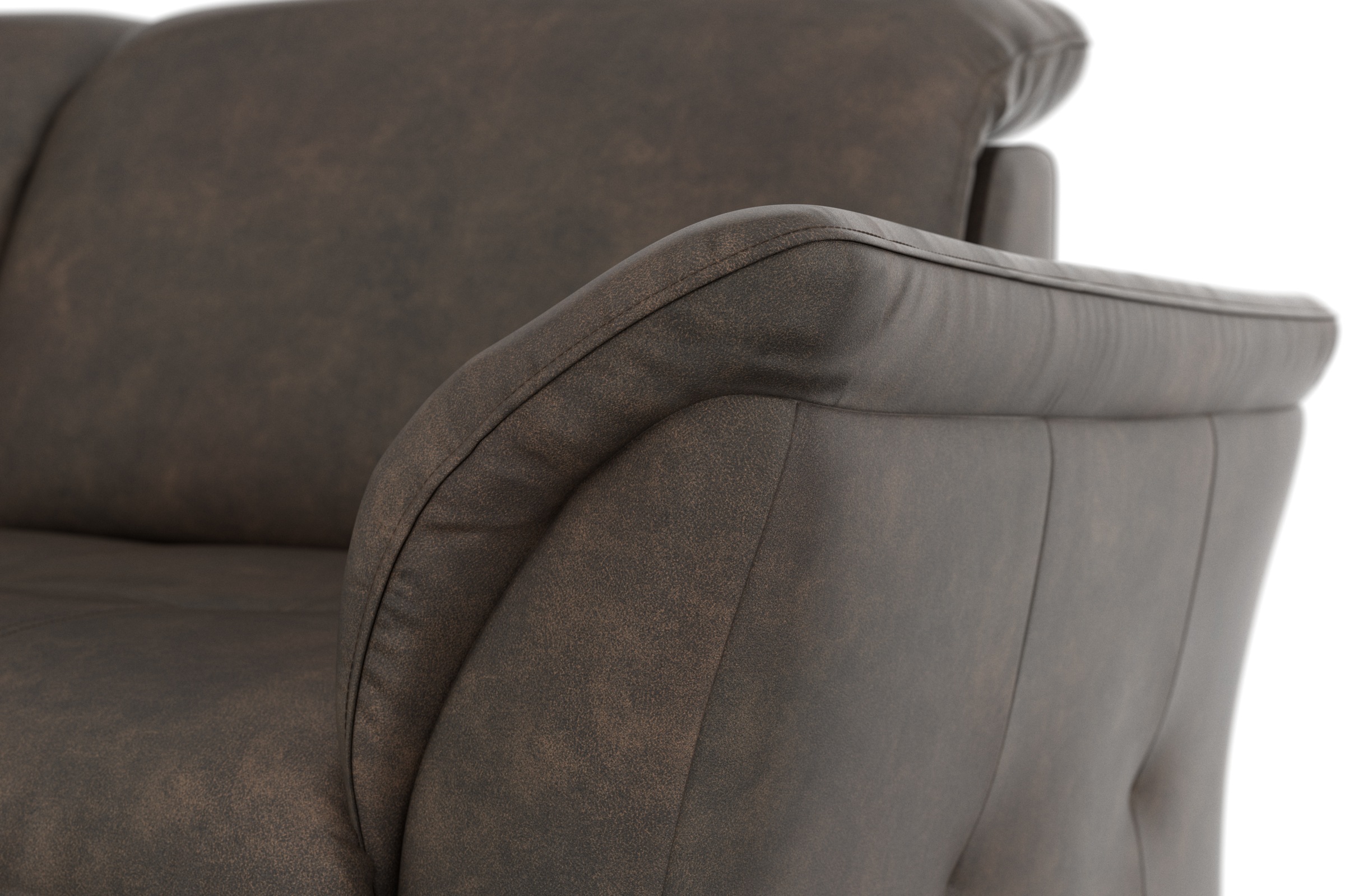 sit&more Ecksofa »Maggiore L-Form«, wahlweise mit Kopfteilverstellung, Bettfunktion und Stauraum
