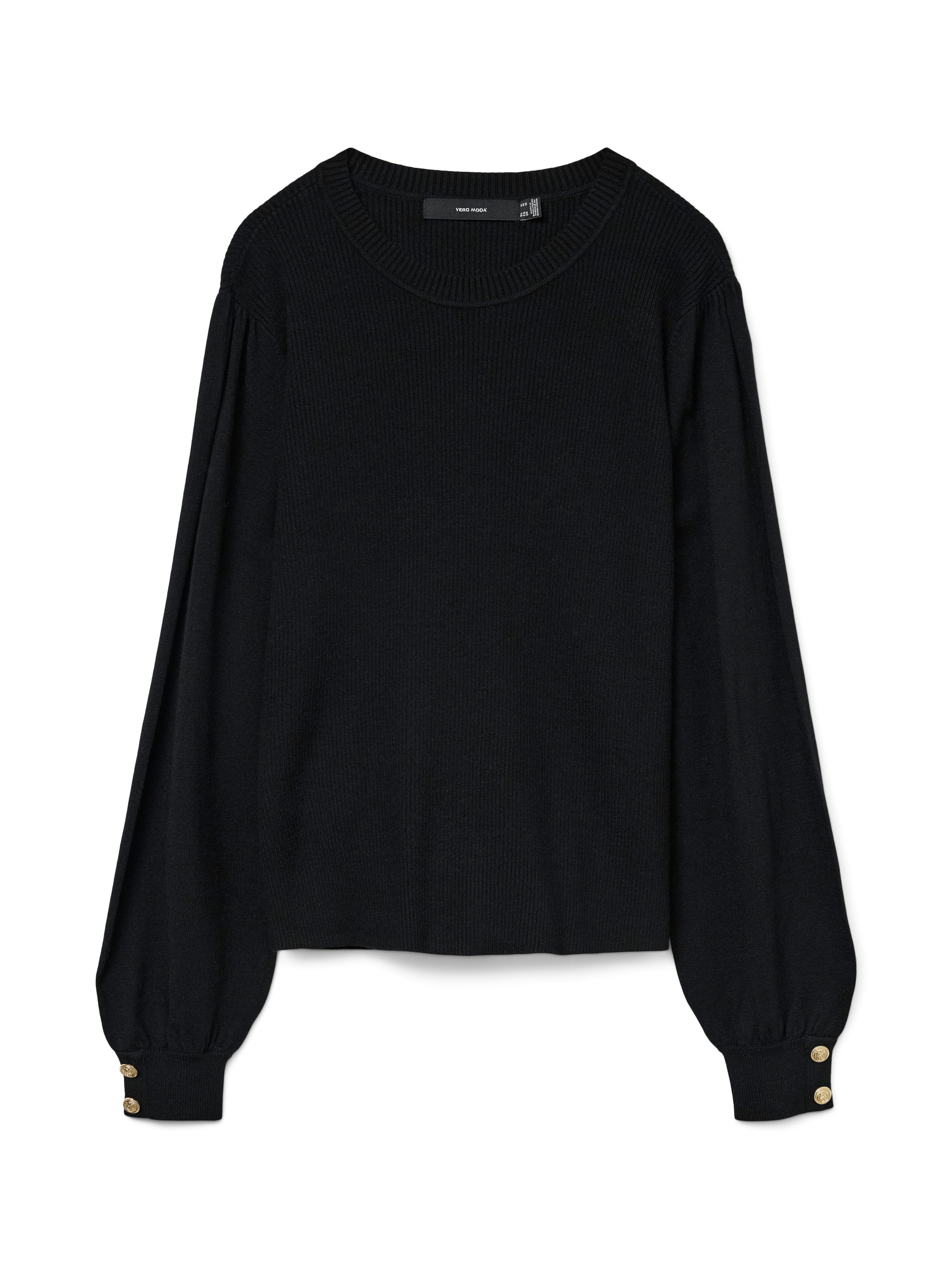 Vero Moda Strickpullover »VMHOLLYKARIS LS O-NECK PULLOVER BOO«