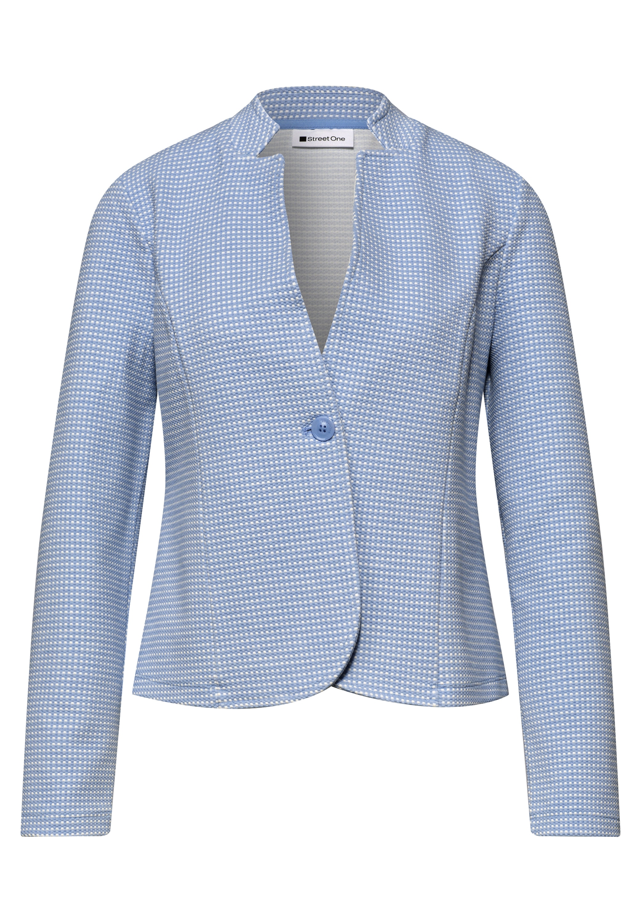 STREET ONE Jackenblazer mit Struktur aus Jersey