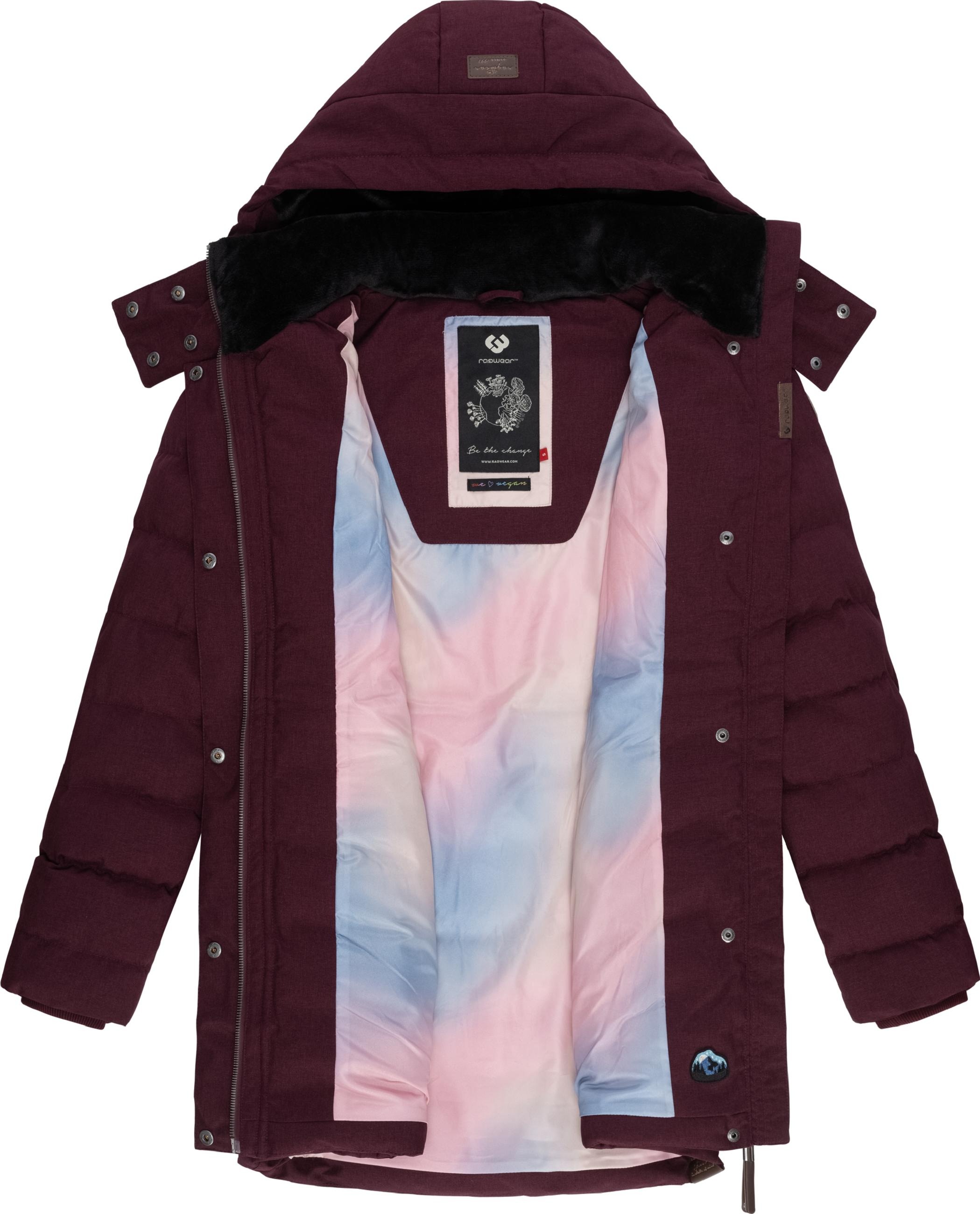 Ragwear Wintermantel »Winterjacke Ashanta Block«