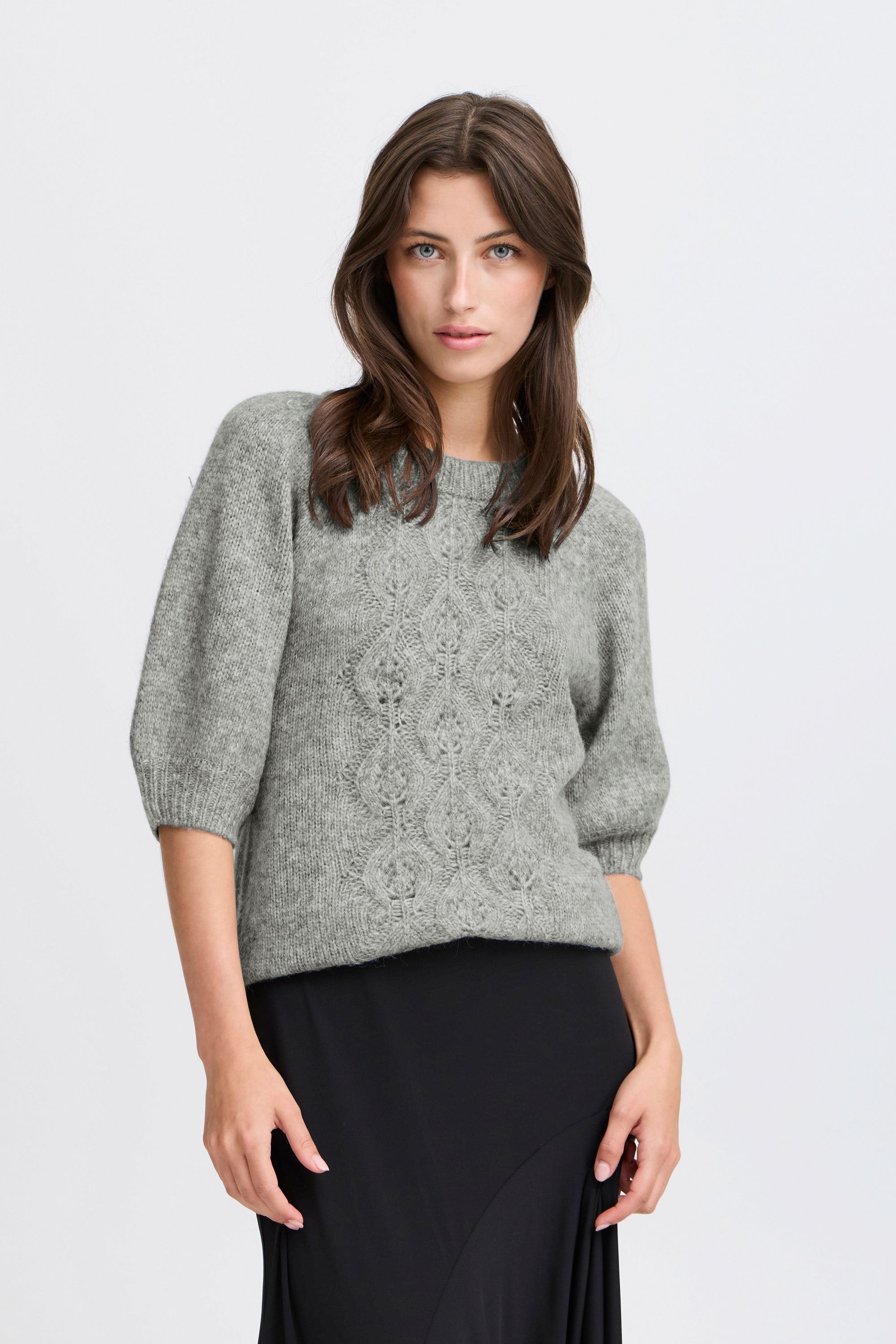 b.young Strickpullover »Strickpullover BYOKSANA SHORT SLEEVE JUMPER -«