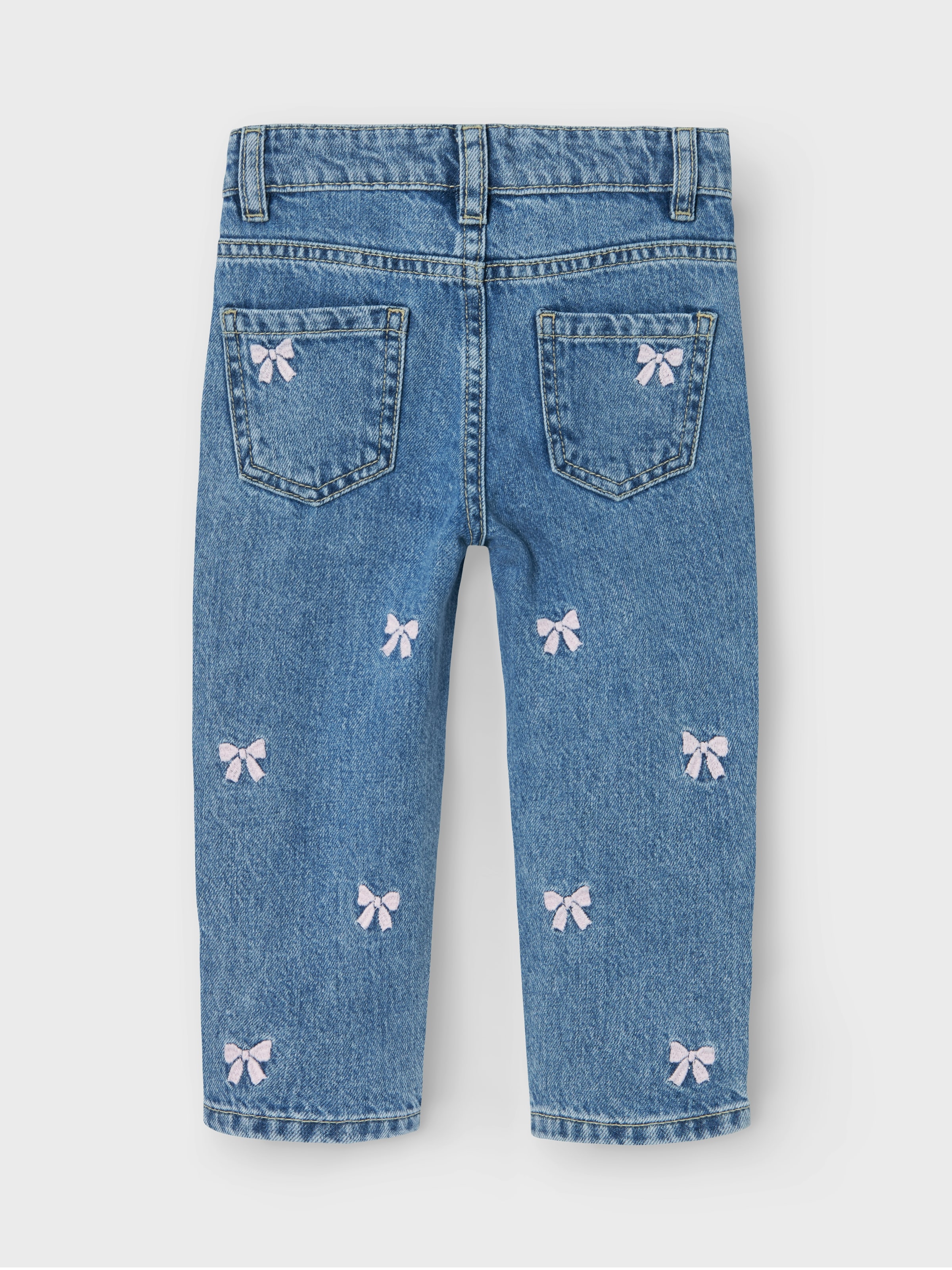 Name It Mom-Jeans »NMFBELLA MOM EMB JEANS 3285-BE NOOS«