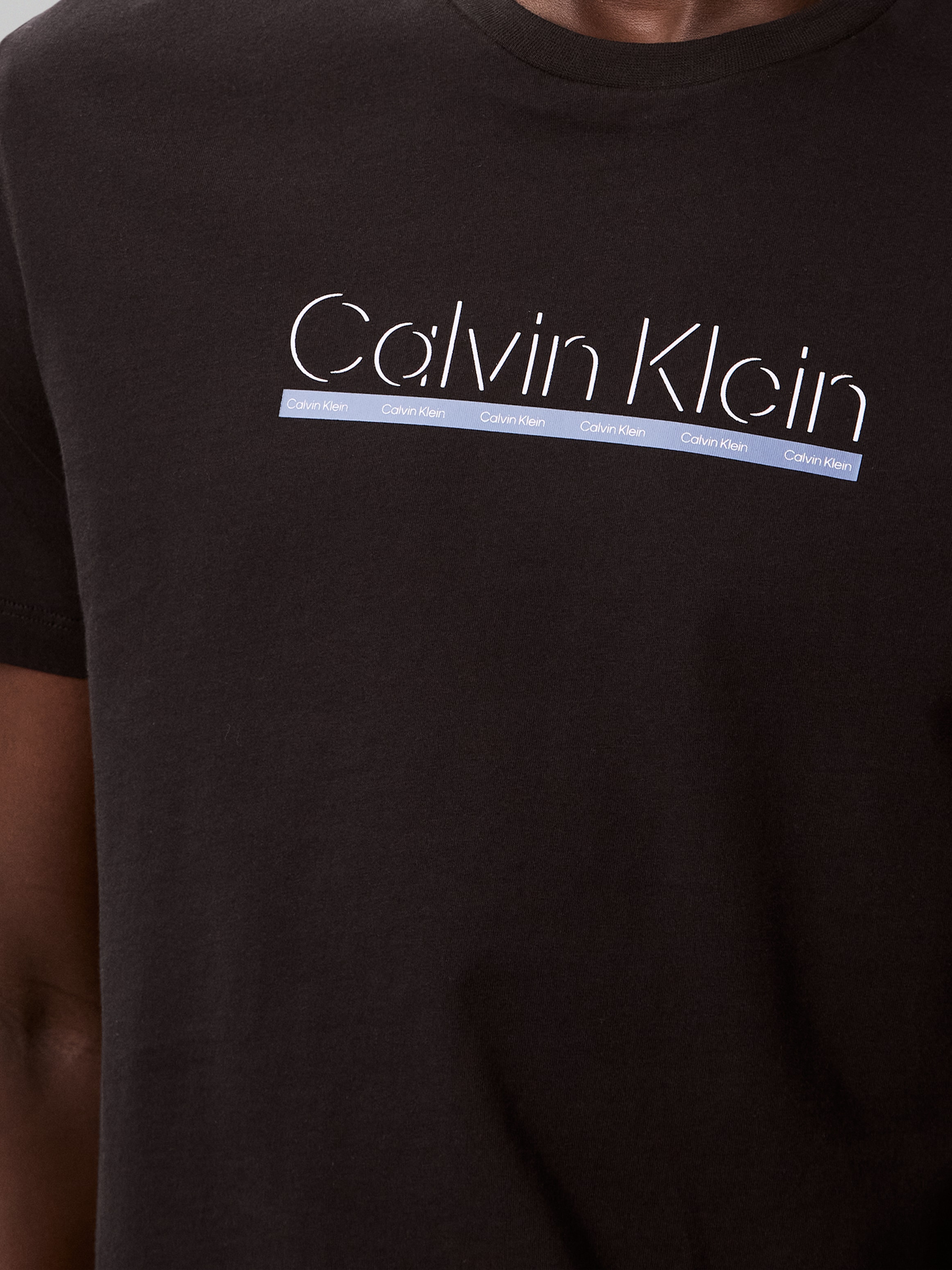 Calvin Klein T-Shirt »SS 30s E SPRTSWR 2 G« mit Logo-Schriftzug