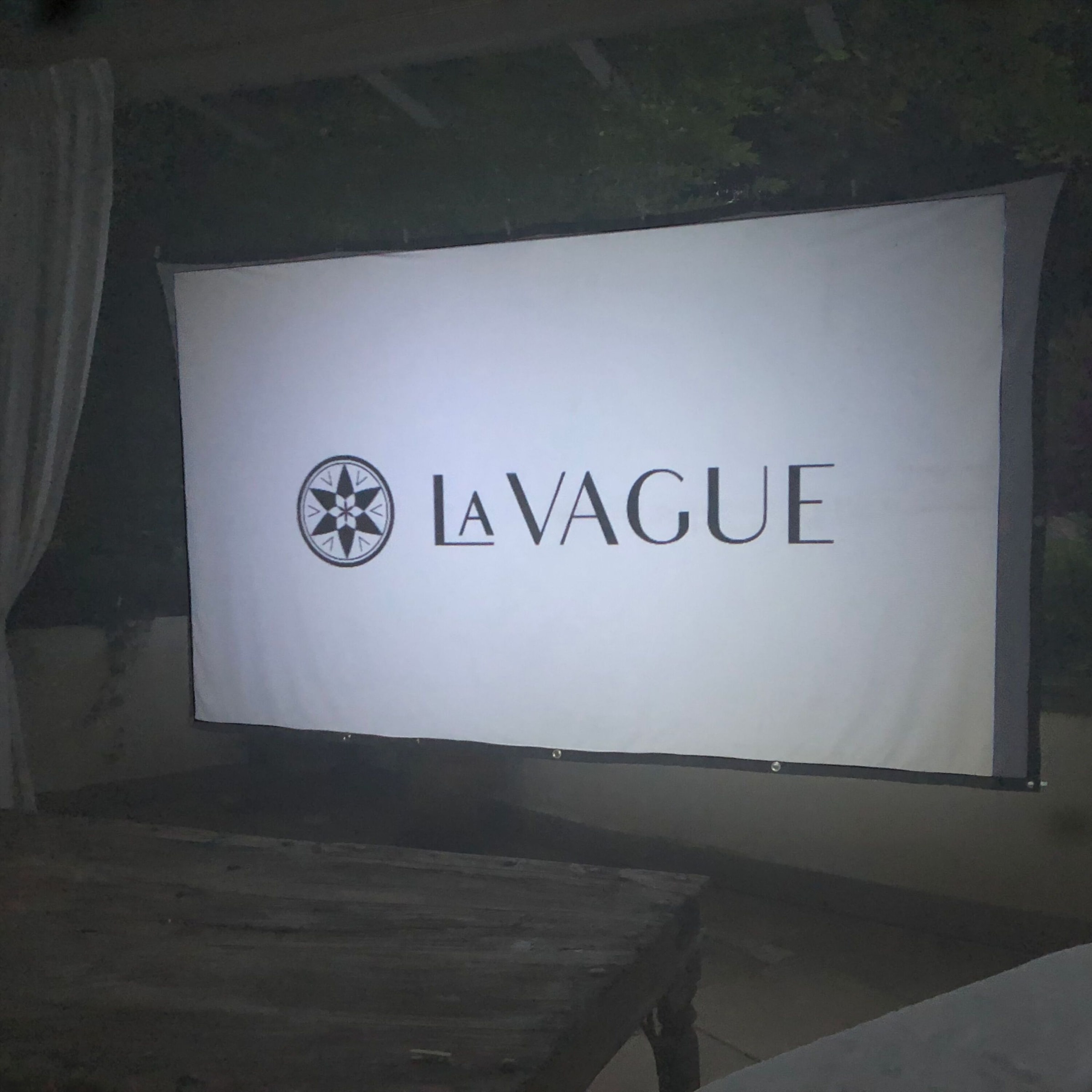 LA VAGUE Faltrahmenleinwand »Screen 16/9 120 Zoll Weiß/Schwarz LV-STA120FP«