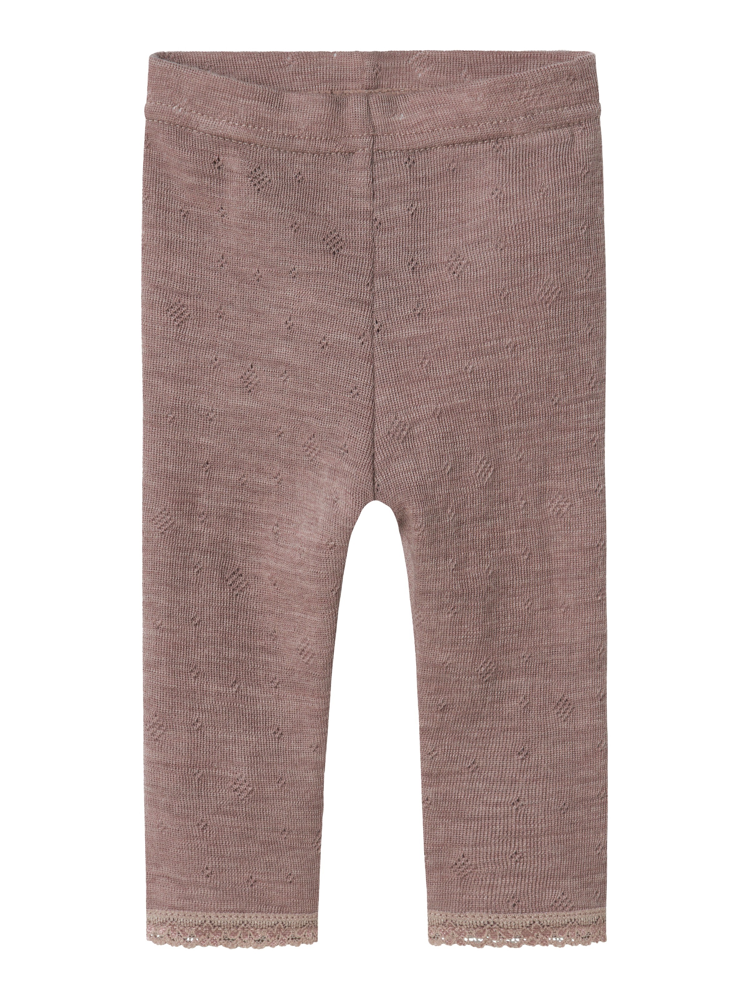 Name It Leggings »NBFWANG WOOL NEEDLE LEGGING SOLID NOOS«, aus reiner Merinowolle