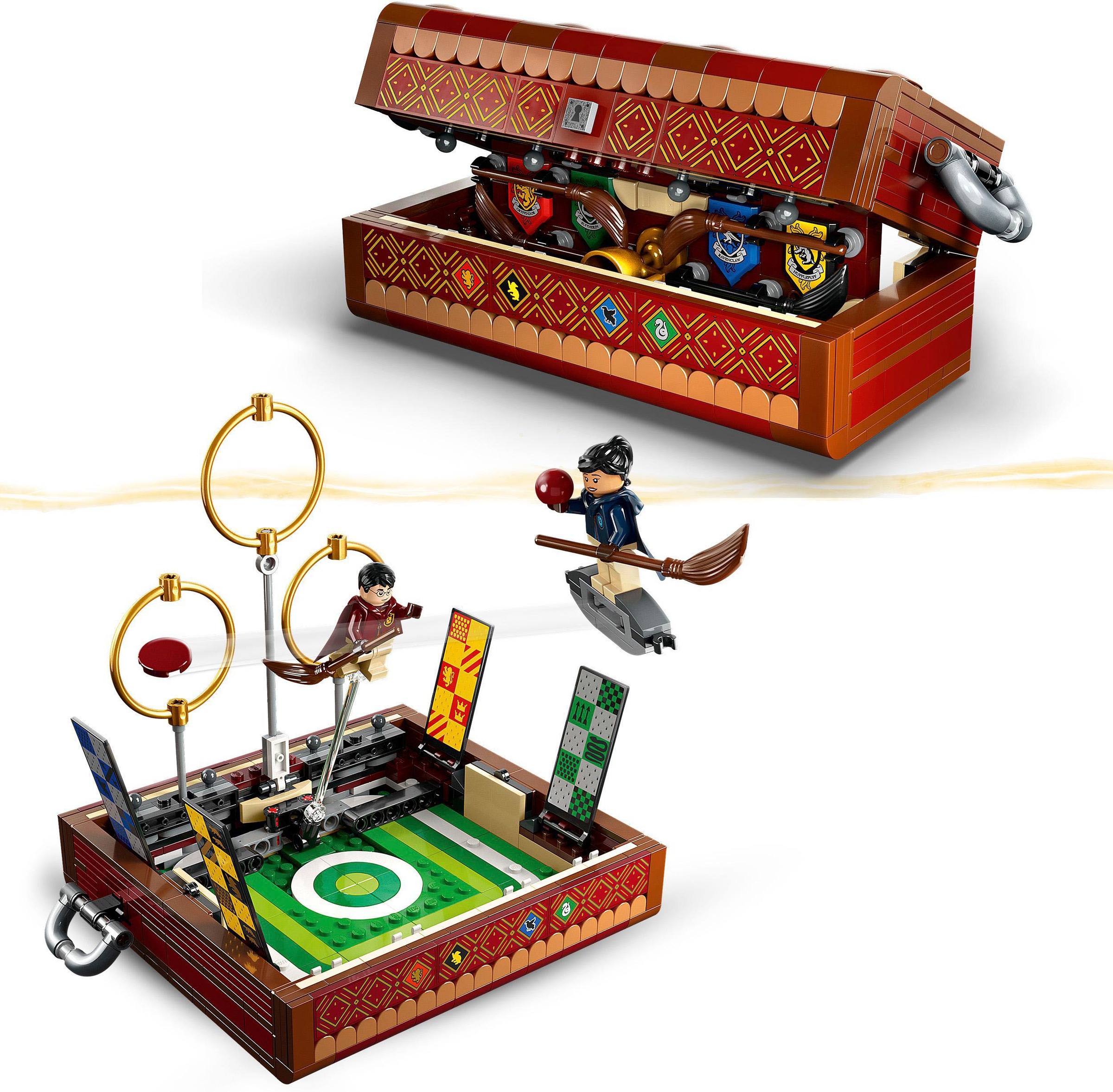 LEGO® Konstruktionsspielsteine »Quidditch Koffer (76416), LEGO® Harry Potter™«, (599 St.), Made in Europe