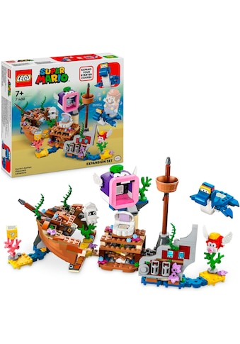 Konstruktionsspielsteine »Dorrie und das versunkene Schiff (71432), LEGO Super Mario«,...