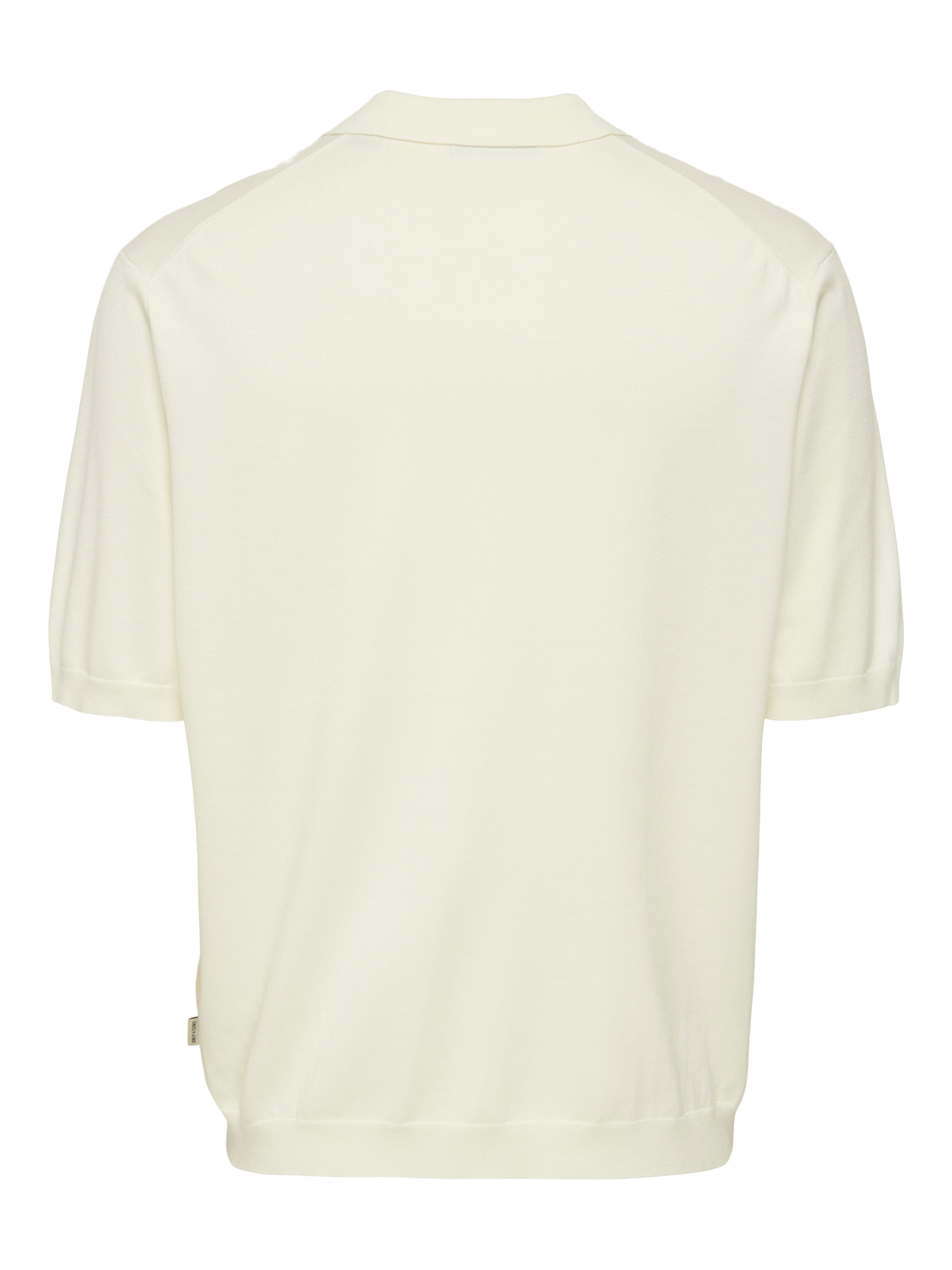 ONLY & SONS Polokragenpullover »ONSWYLER LIFE RLX 12 SS SPLIT KNIT NOOS«