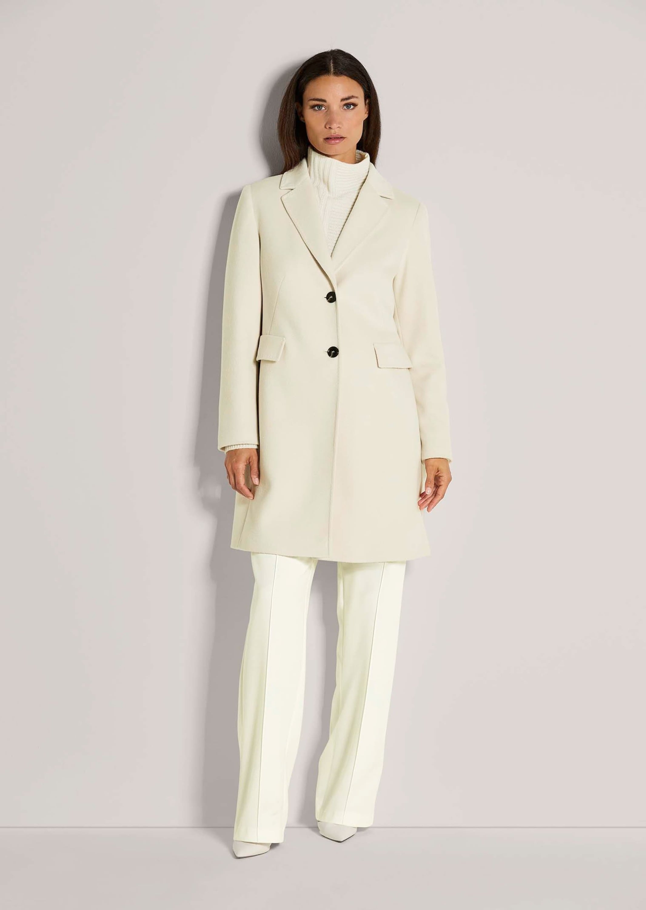 MADELEINE Langmantel »Trenchcoat Trenchcoat mit Reverskragen«