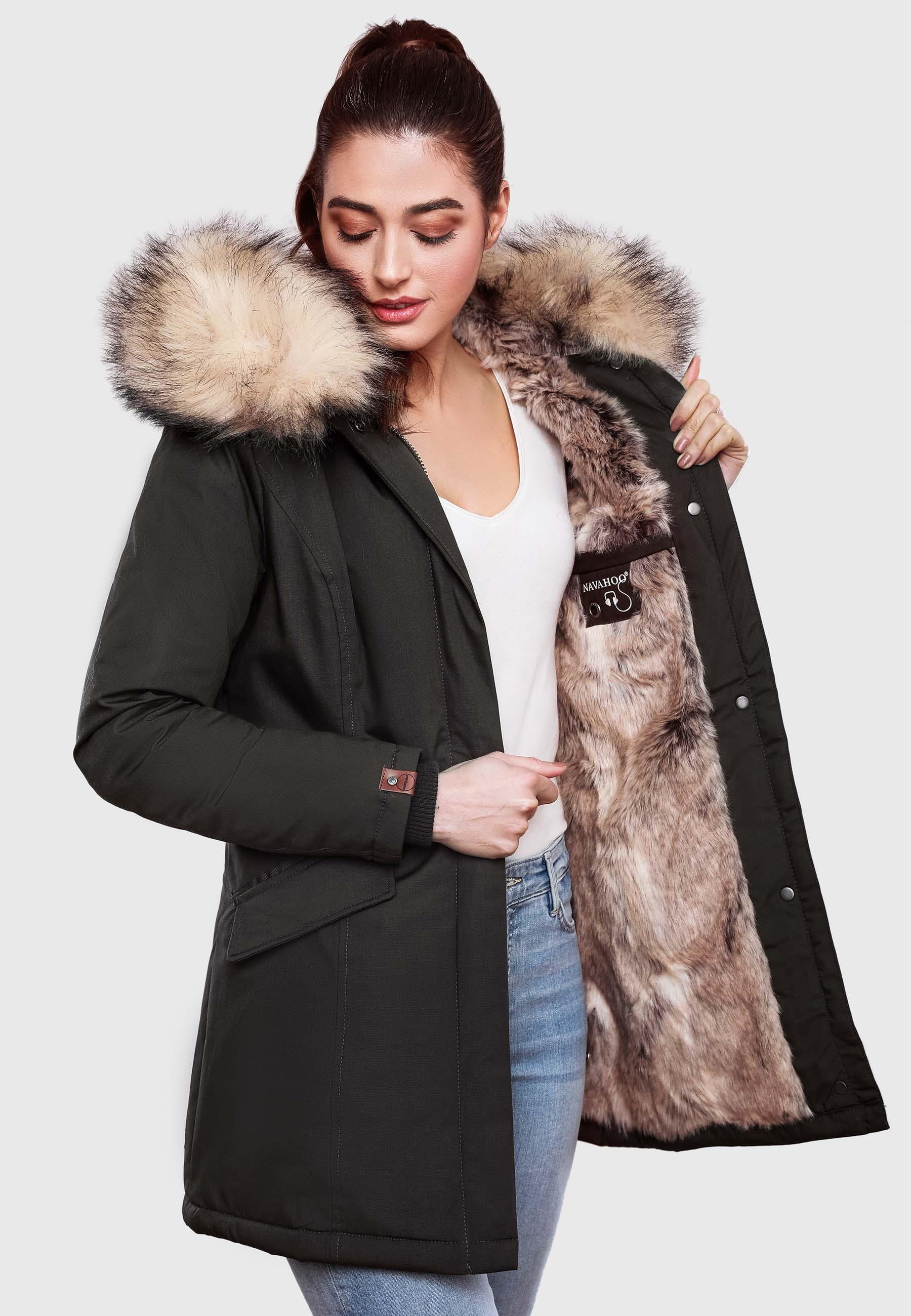 Navahoo Wintermantel »Wintermantel Cristal«