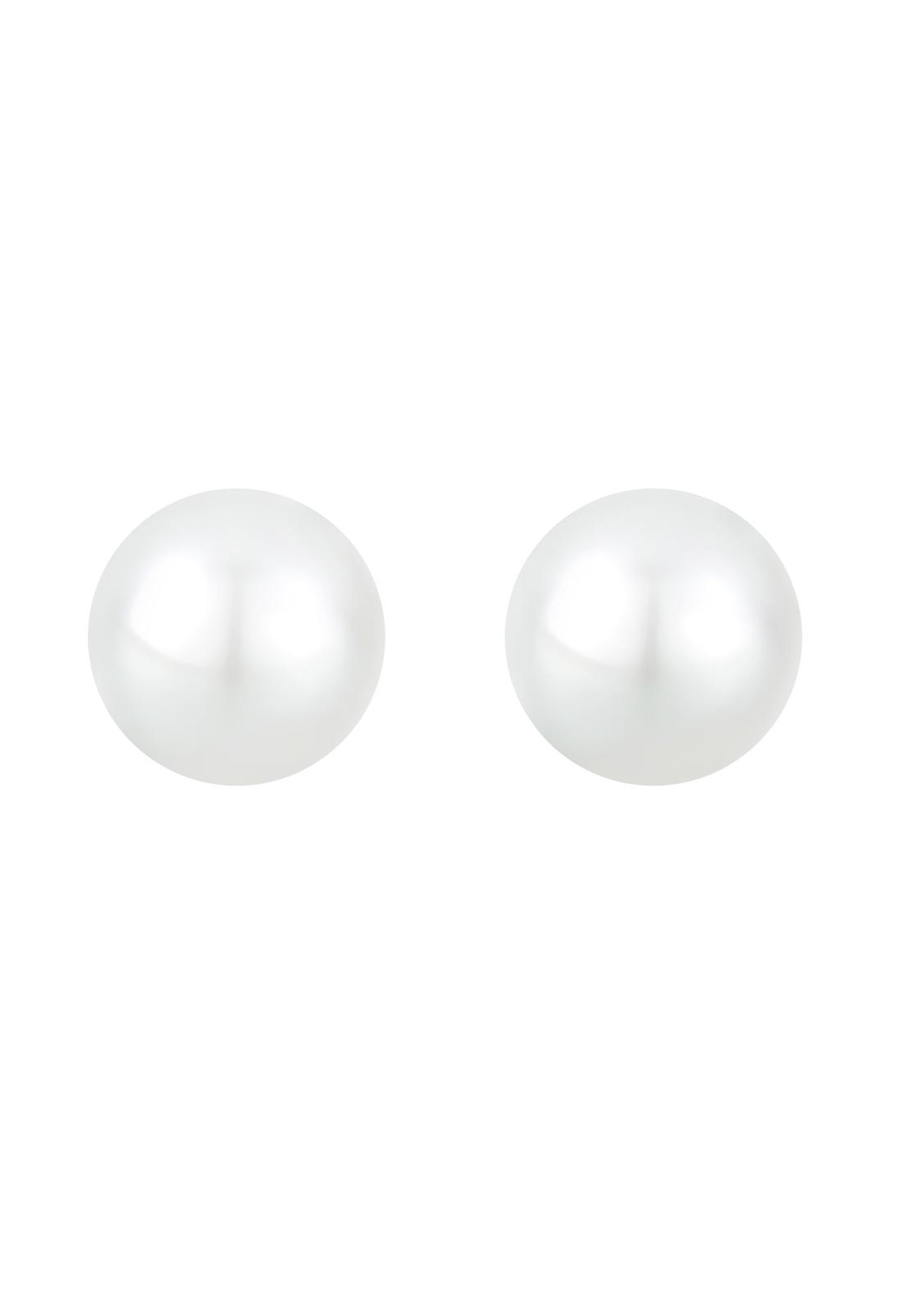 Elli Paar Ohrstecker »Ohrringe Perlen Muschelkernperlen Elegant Basic 925 Silber«