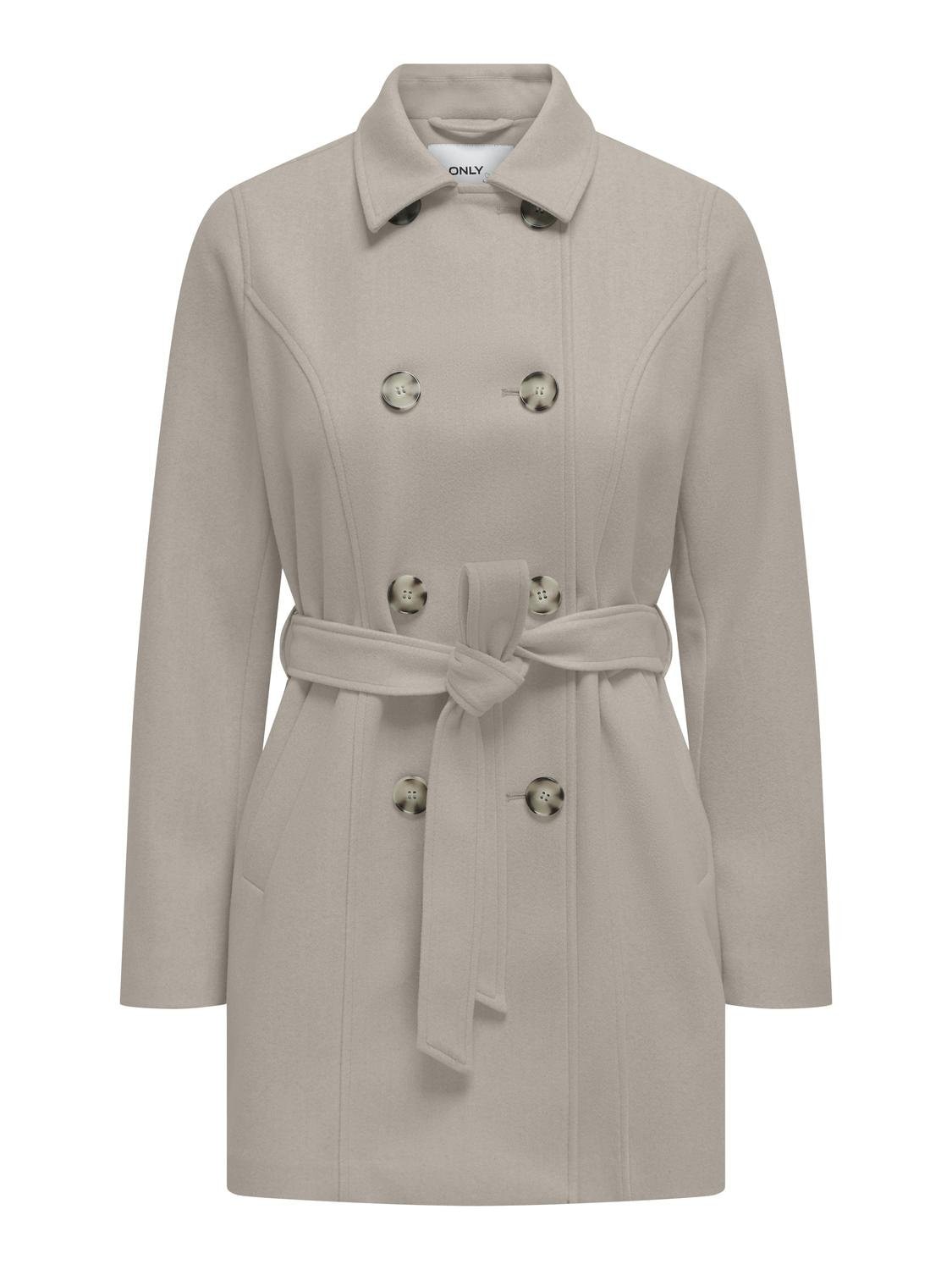 ONLY Kurzmantel »ONLNANCY LIFE FITTED TRENCH COAT OTW«