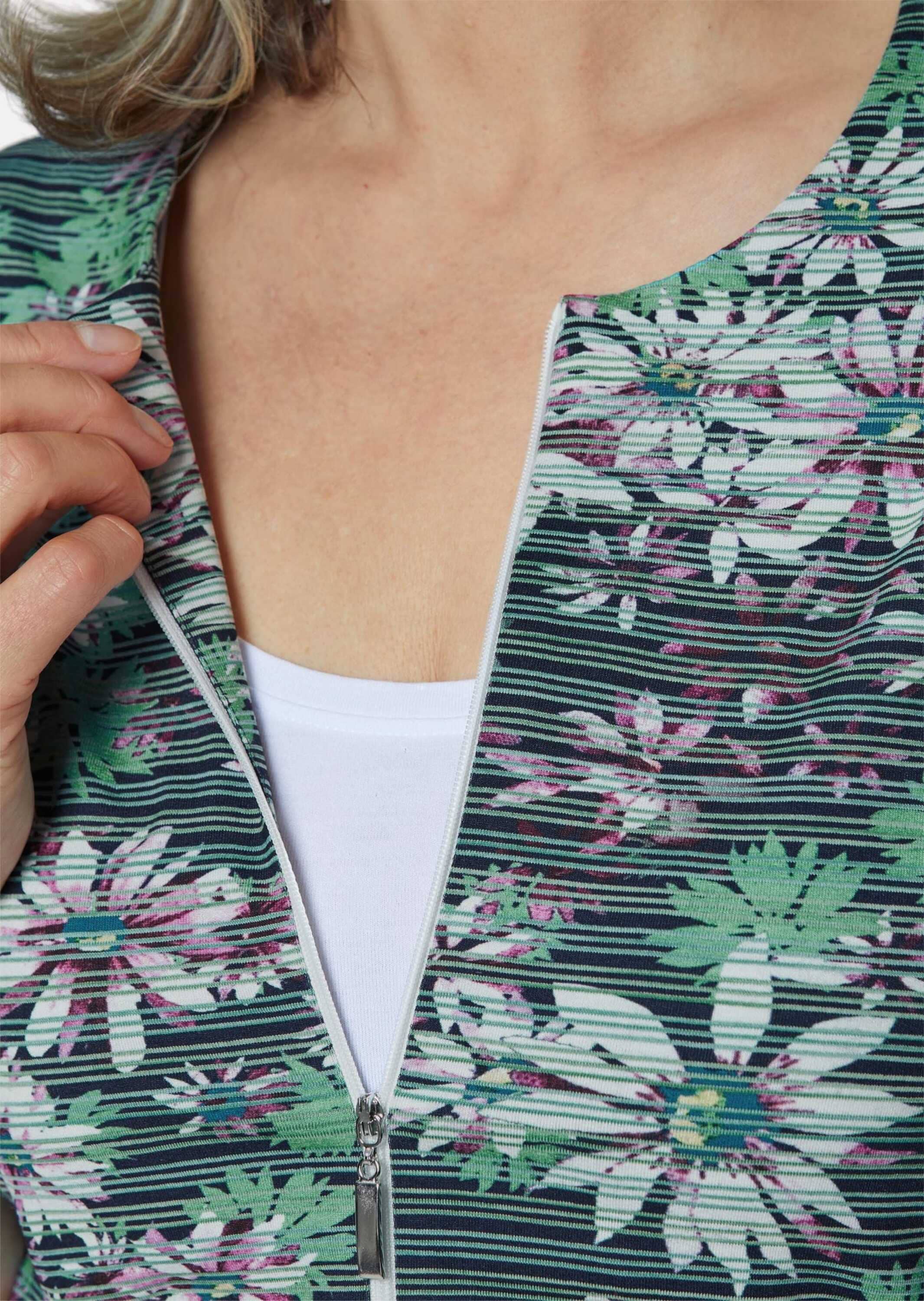 GOLDNER Sommerjacke »Figurumspielende Shirtjacke«