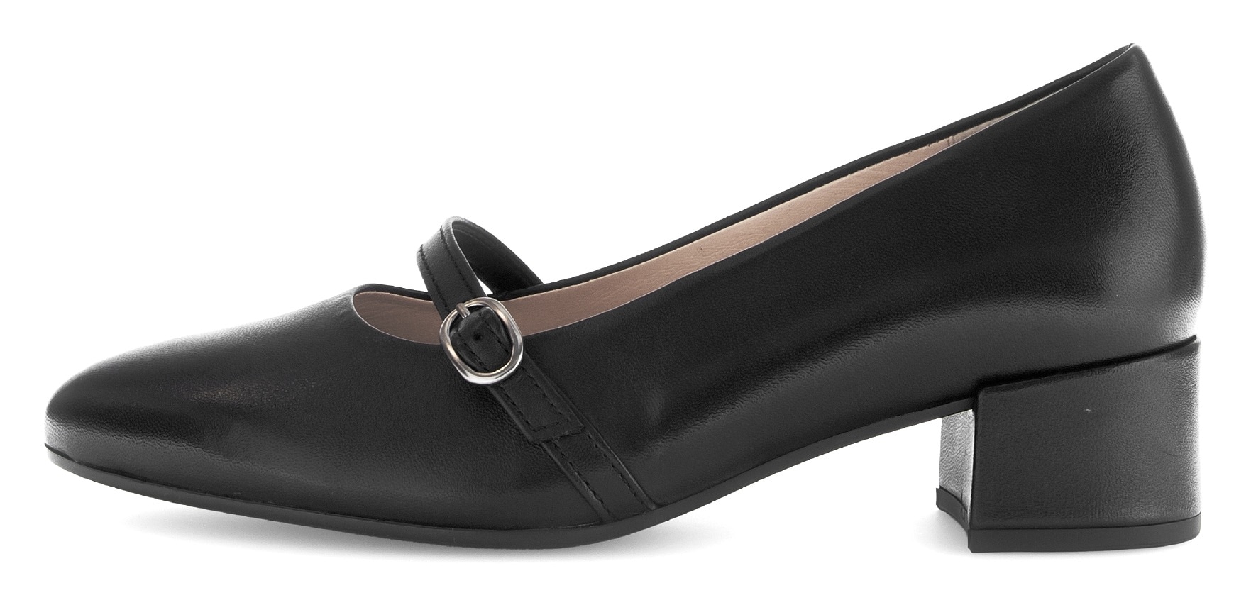 Gabor Spangenpumps, Blockabsatz, Abendschuh, Businessschuh mit Wechselfußbett