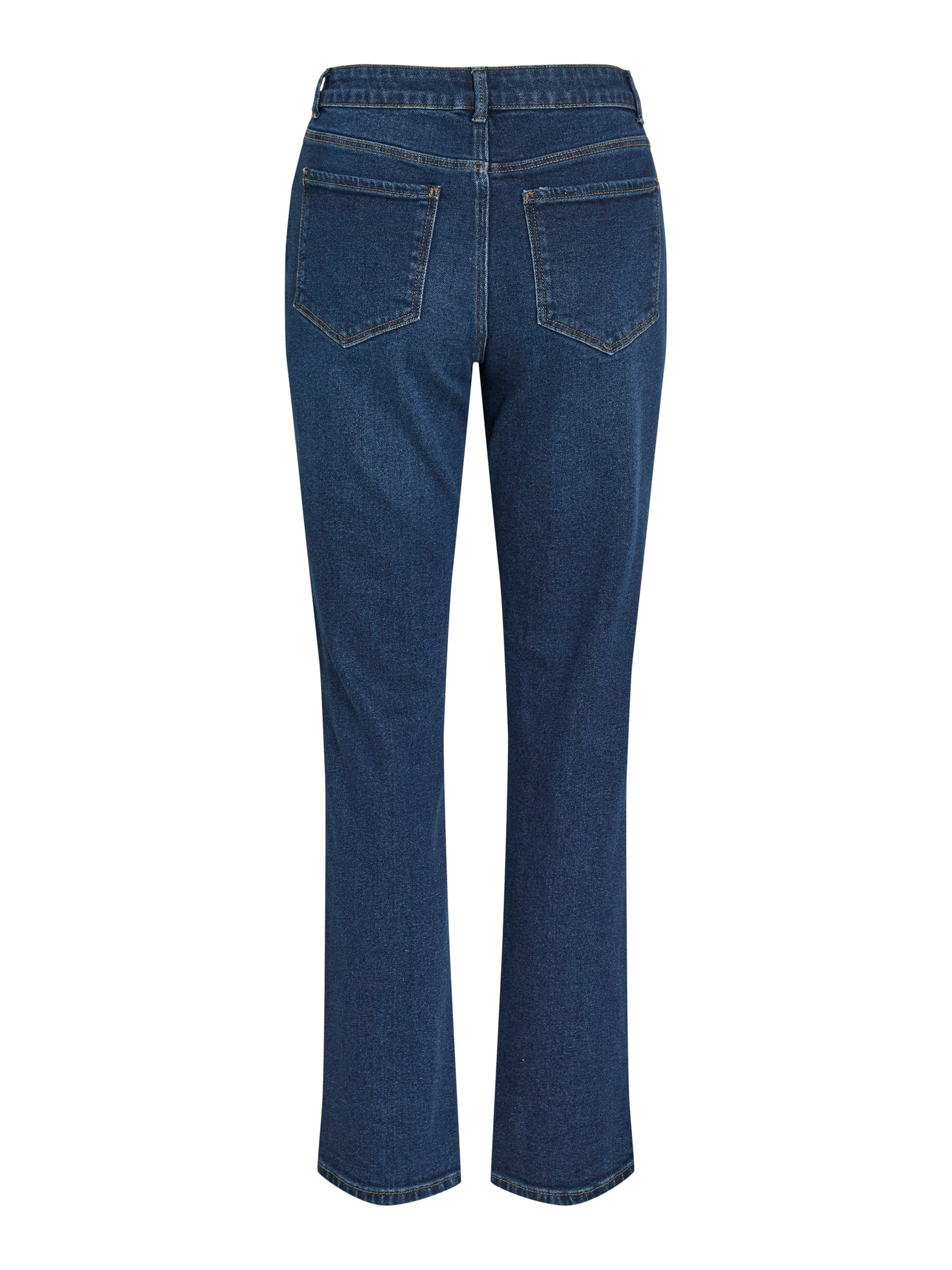 Vila Straight-Jeans »VIALICE RW STRAIGHT JEANS DBD SOL30-NOOS« Baumwollmischung, straight fit, regular waist