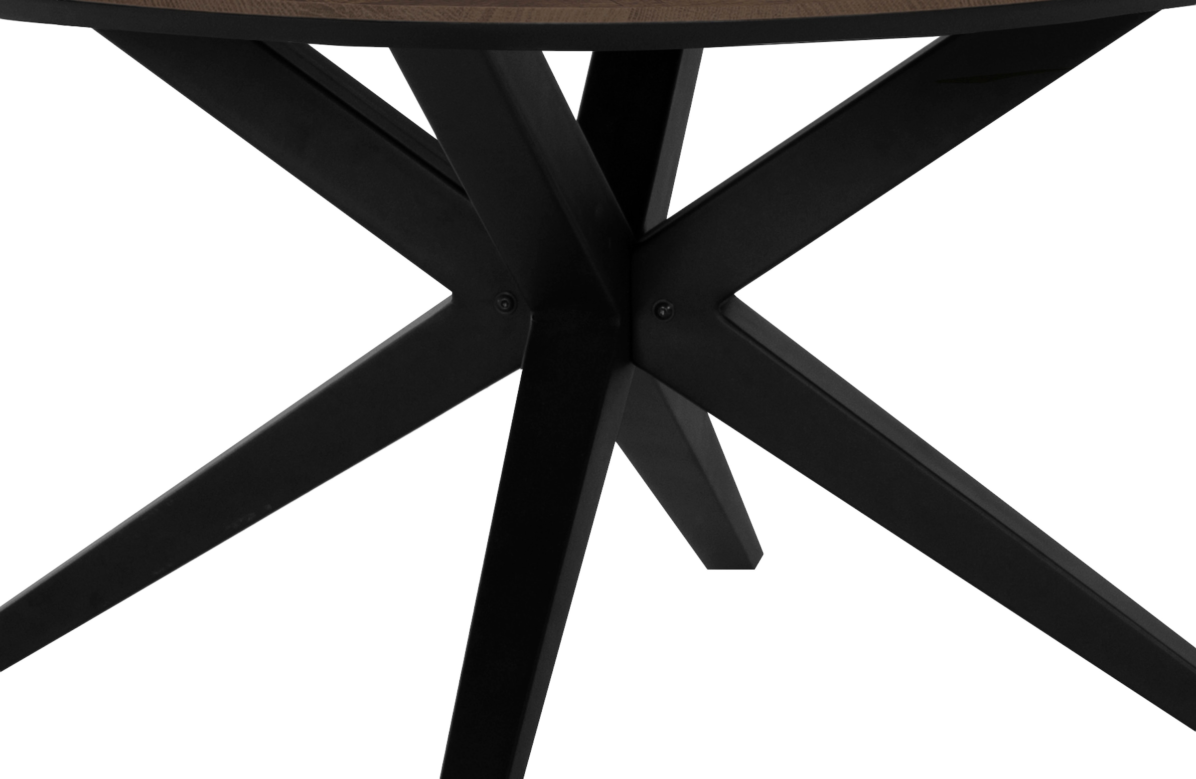 OMG Design »Wellington« 1 Stk. tlg. Hochwertige Melamin-Tischplatte mit Metallgestell