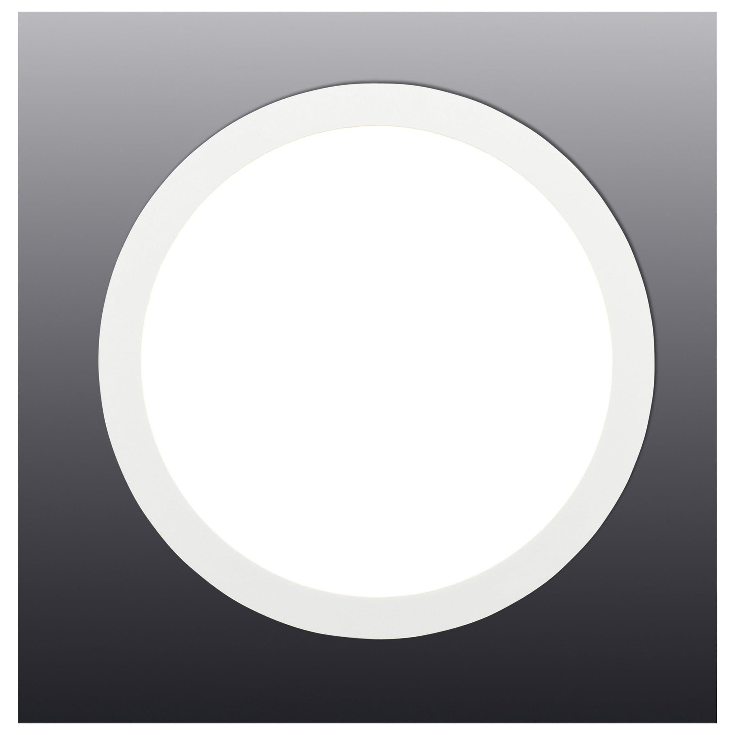 näve LED Panel »Dimplex« LED-Modul 1 Stk. Warmweiß Aufbaupanel weiß, rund, dimmbar, Phasenan- und abschnitt, D: 30cm