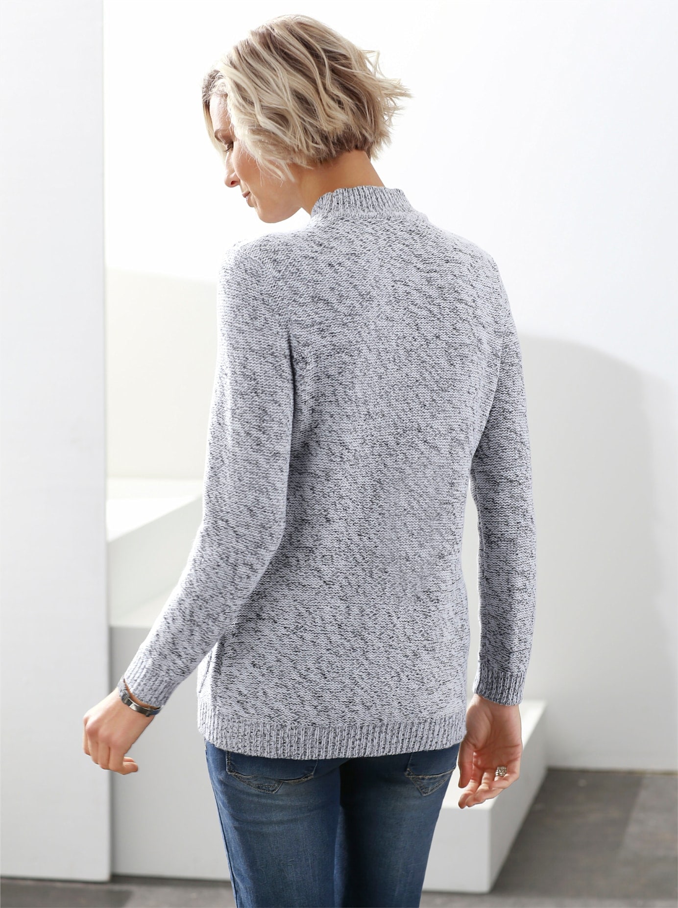 Stehkragenpullover »Pullover«