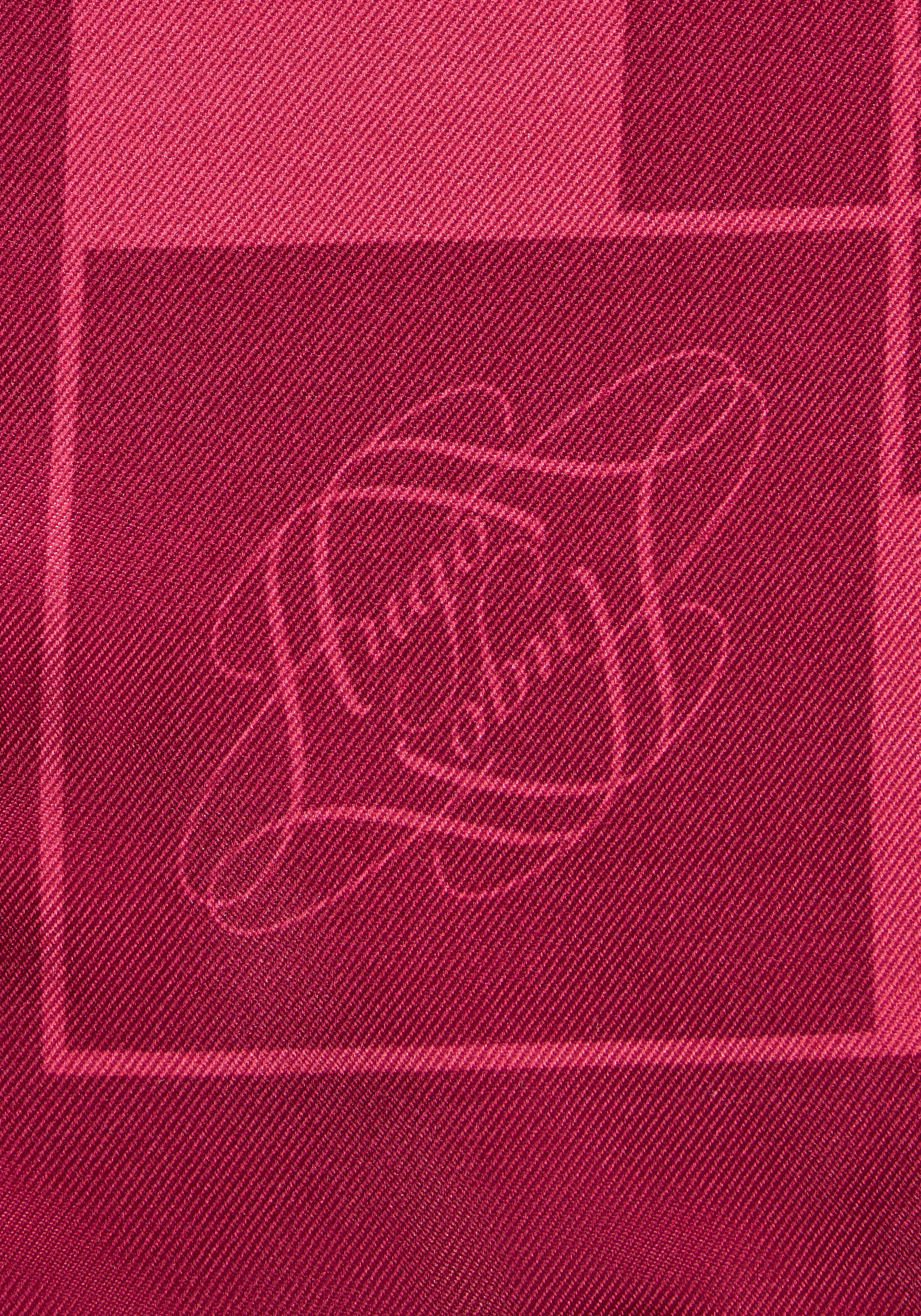 HUGO Halstuch »Auraize 90*90« mit Print und HUGO Schriftzug