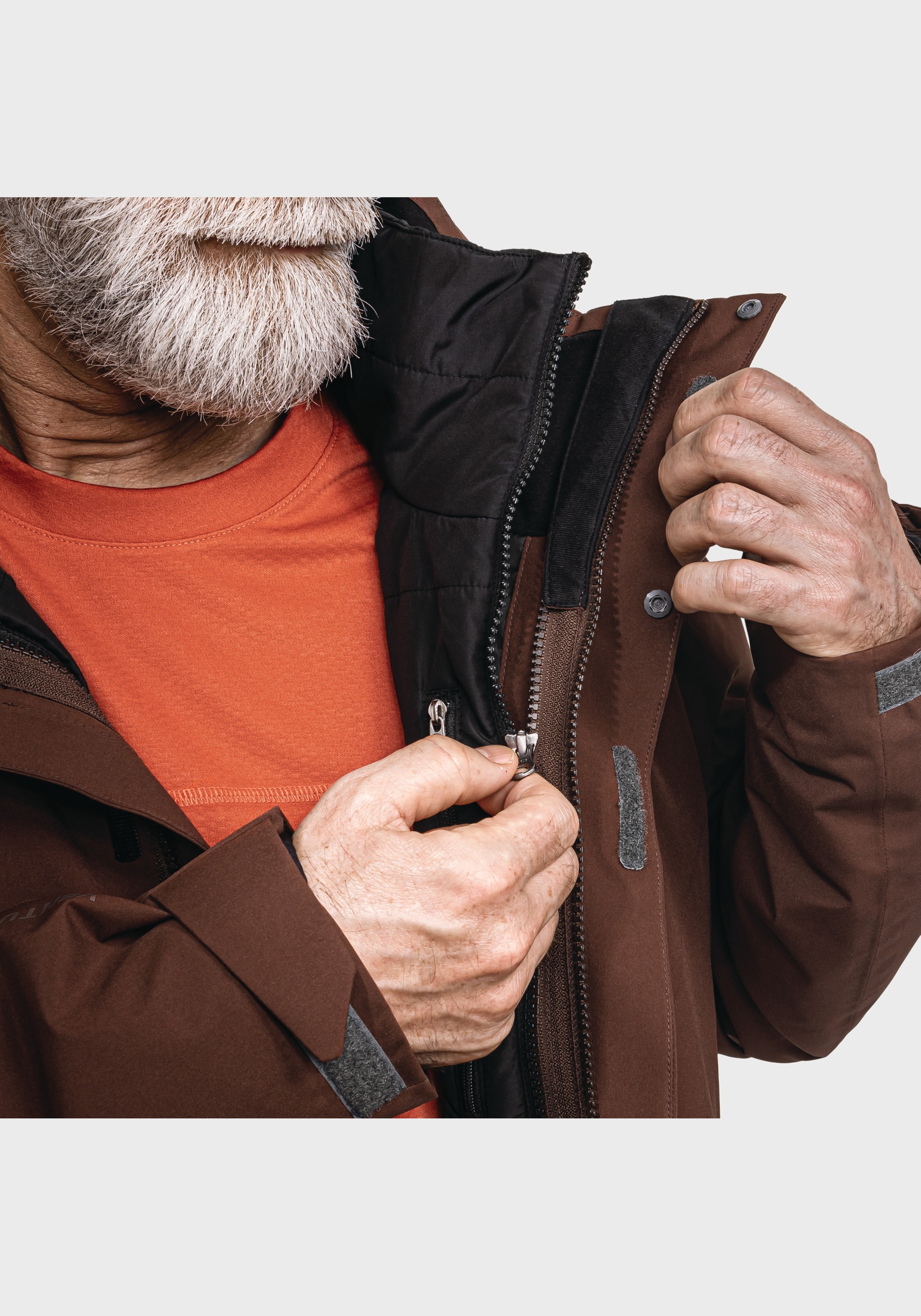 Schöffel Doppeljacke »Hiking 3in1 Jacket Style Tamina MNS«, ohne Kapuze