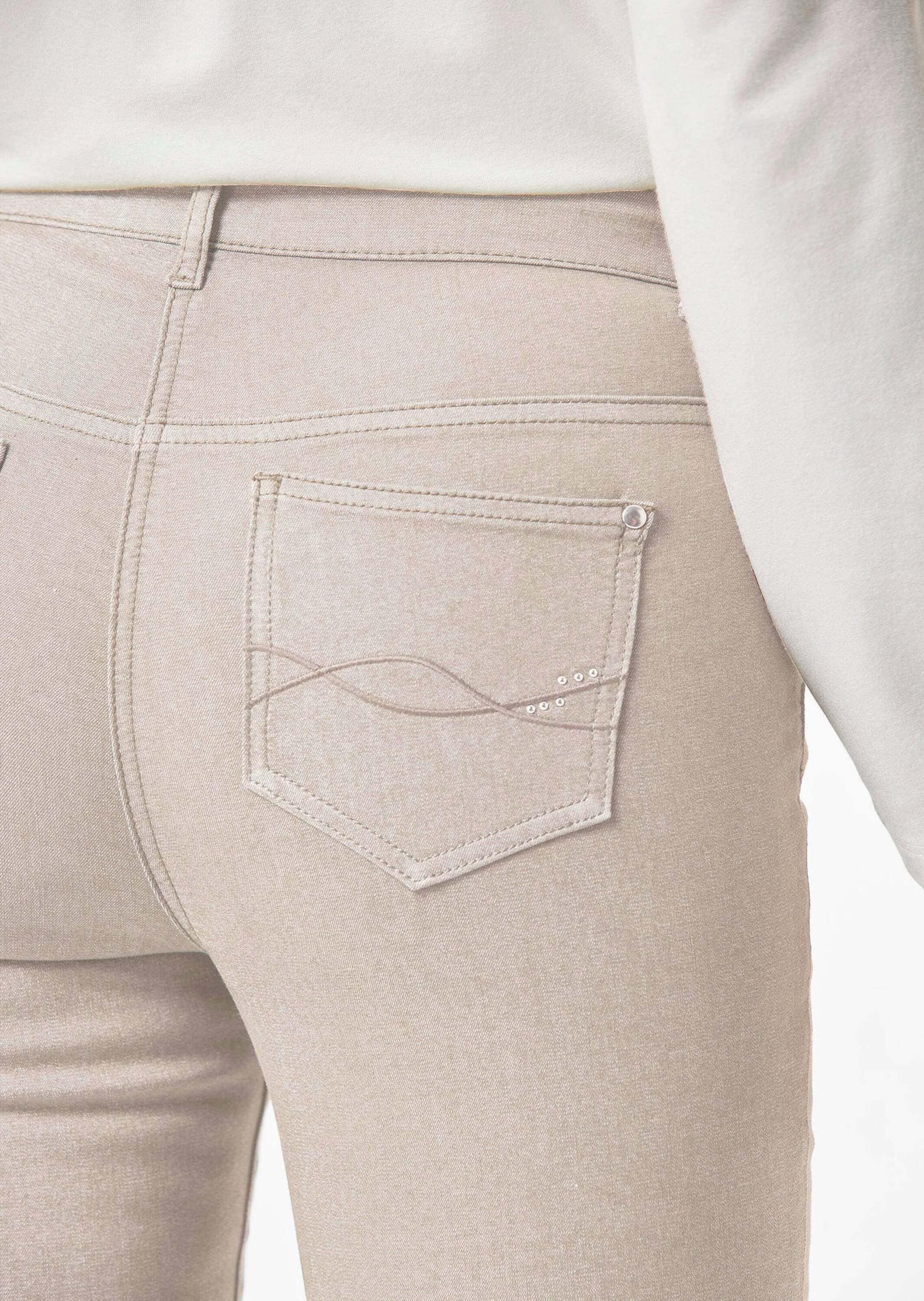 GOLDNER 7/8-Hose »Kurzgröße Schmale Stretchhose BELLA«