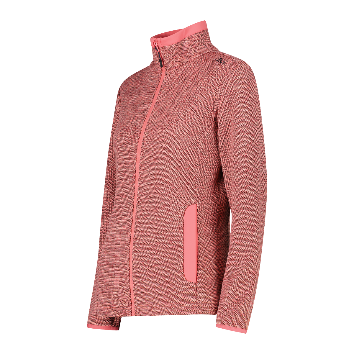 CMP Strickfleecejacke sportlicher Stil, Übergangsjacke für Erwachsene