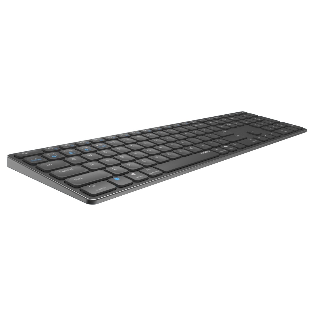 Rapoo Wireless-Tastatur »E9800M kabellose Tastatur, Bluetooth, 2.4 GHz« (Fn-Tasten | Ziffernblock)