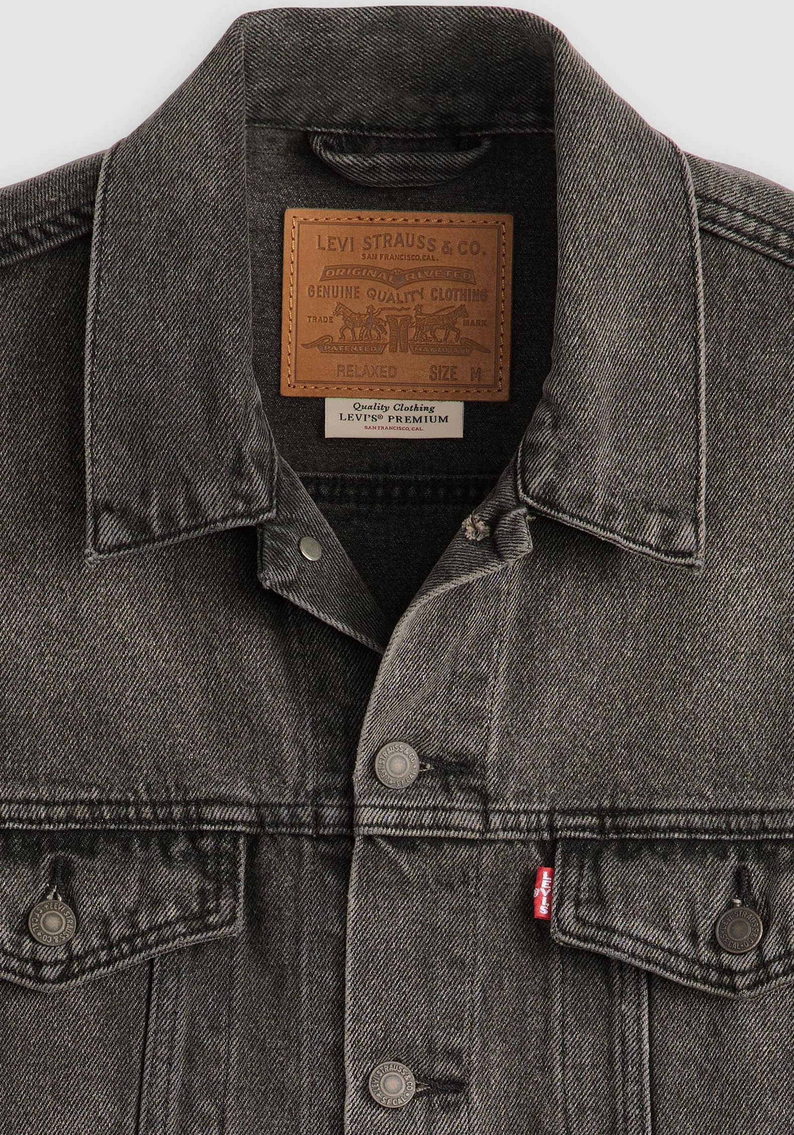 Levi's® Jeansweste »RELAXED TRUCKER VEST MED INDIGO - WORN IN«